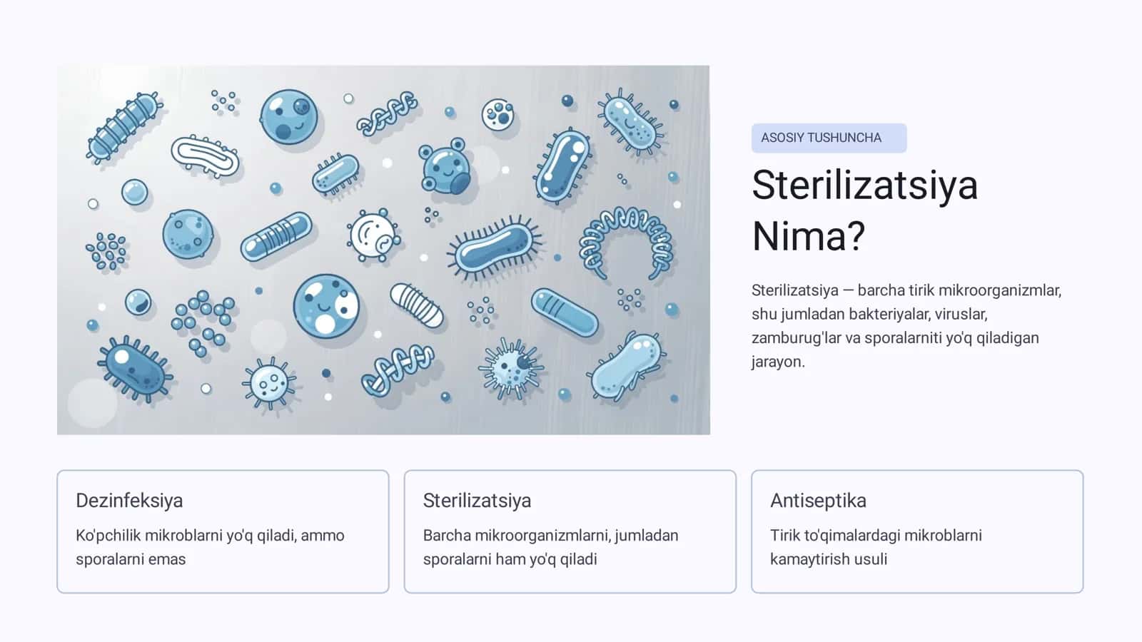 Sterilizatsiya: Xirurgik Asboblar va Materiallarni Sterillash Asoslari 3