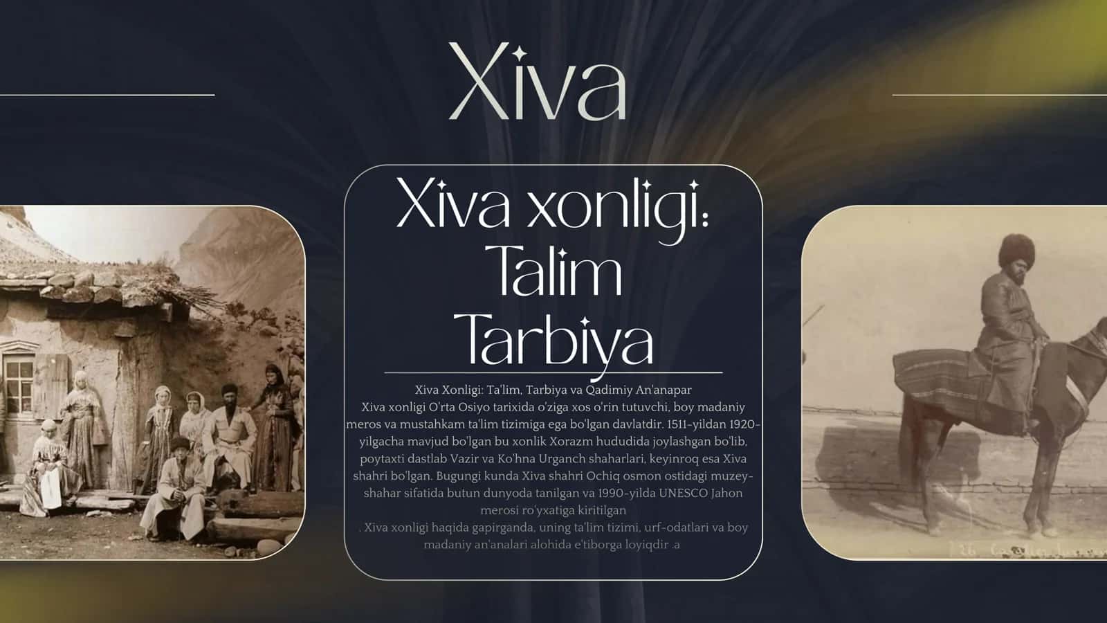 Xiva xonligi davrida talim va tarbiya 3