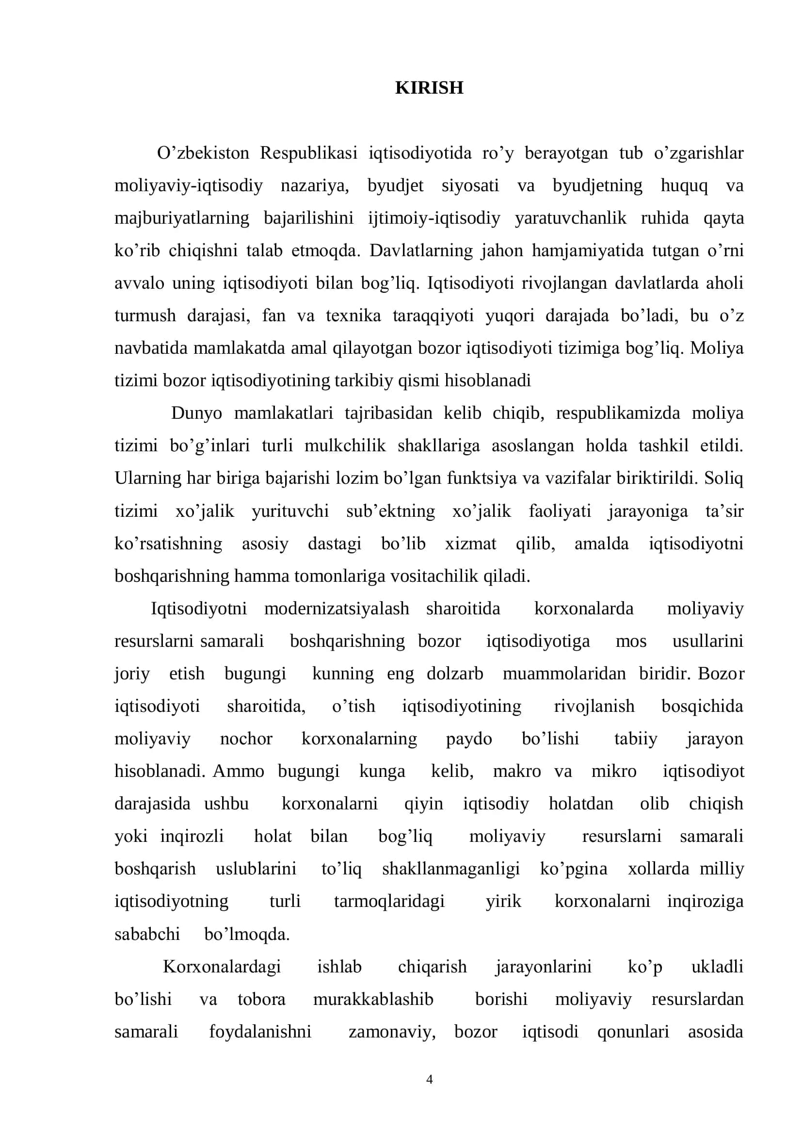 Xo’jalik yurituvchi sub’ektlar faoliyatini tashkil etishni takomillashtirish masalalari 3