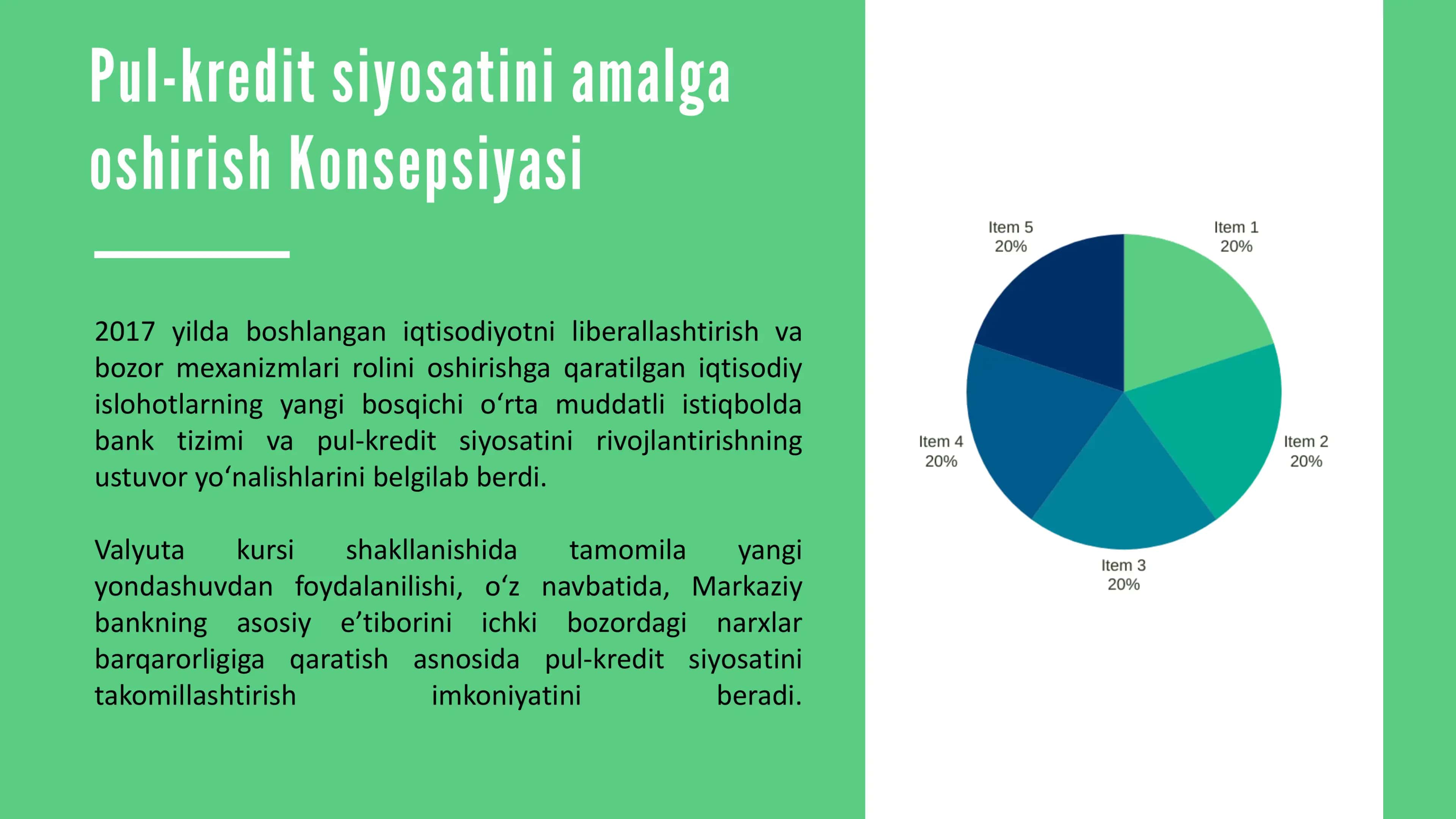 Pul-kredit siyosatini amalga oshirish Konsepsiyasi 3