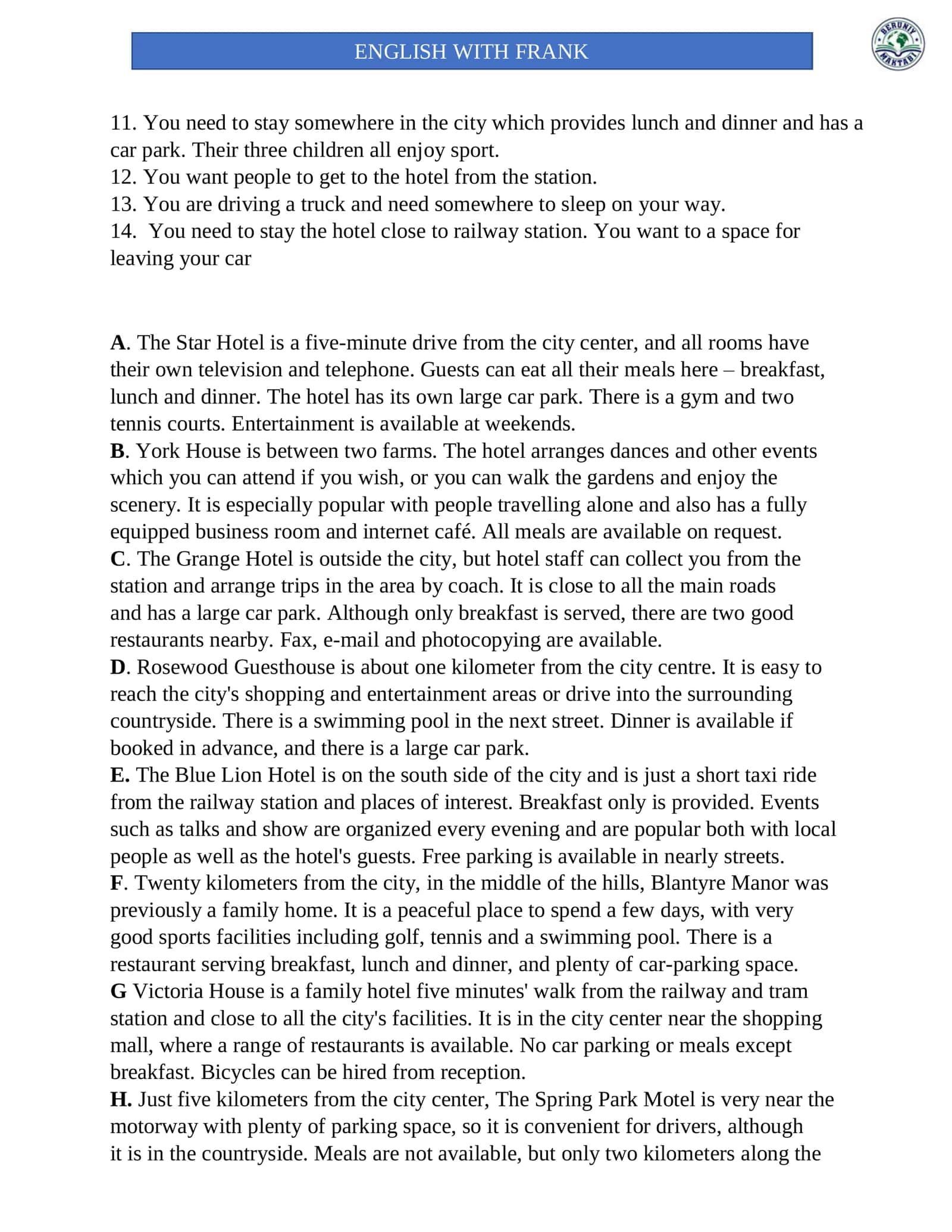 PAPER 2: READING 3