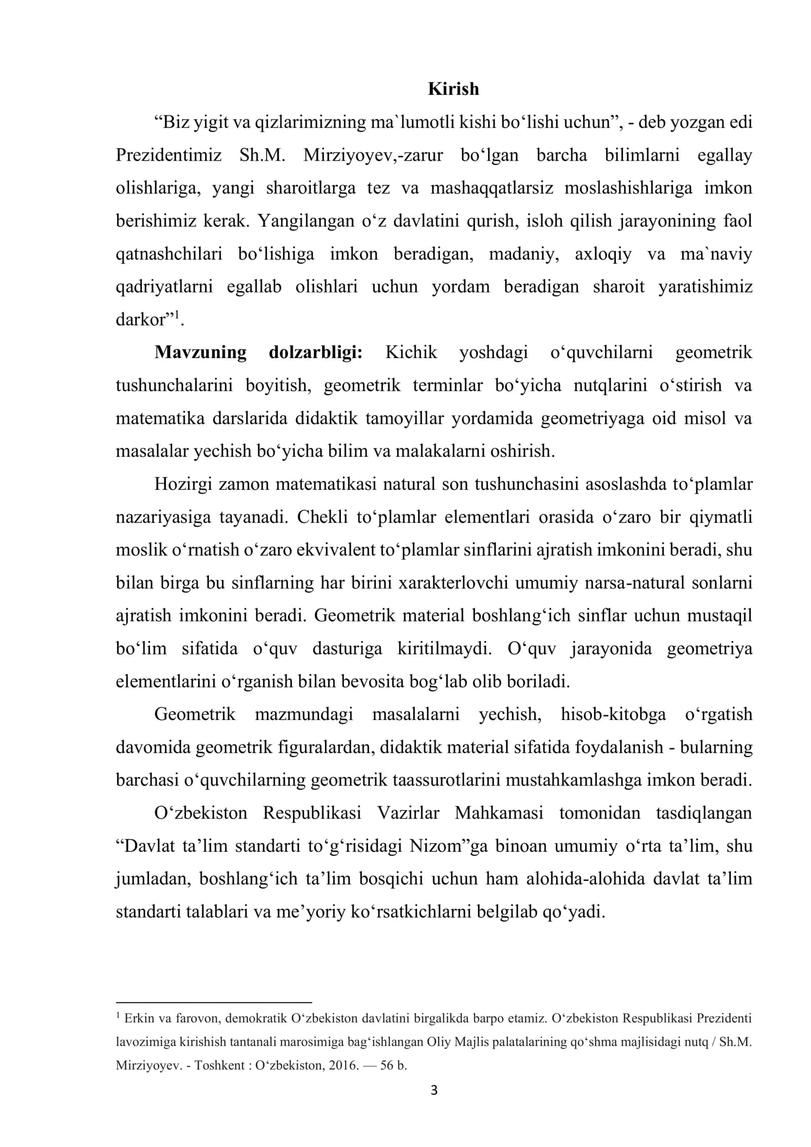 Boshlang‘ich sinflarda fazoviy shakllarni o‘rgatishda didaktik o‘yinlardan foydalanish metodikasi (1-sinf misolida) 3