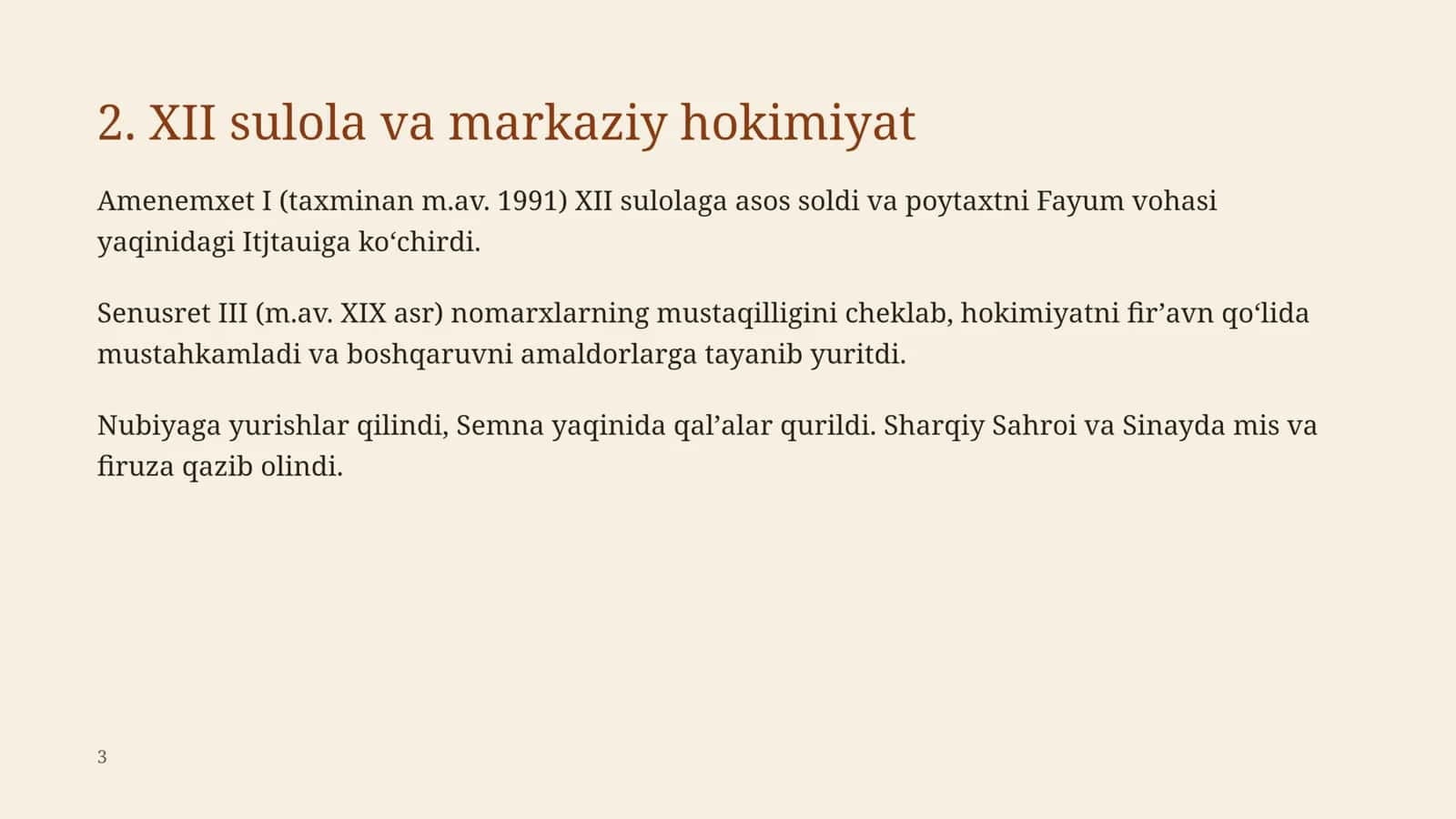 Qadimgi dunyo tarixi 3