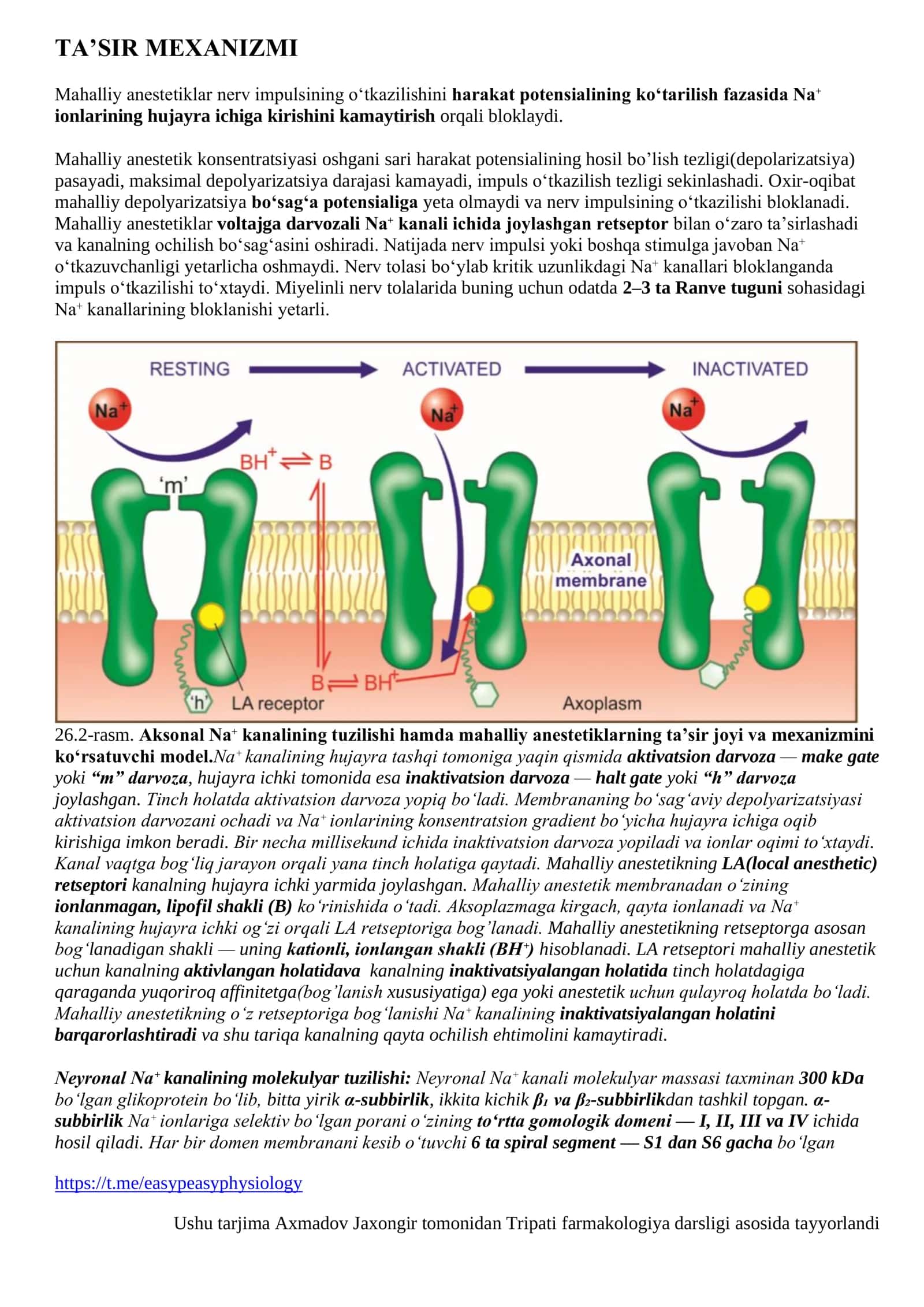 MAHALLIY ANESTETIKLAR 3