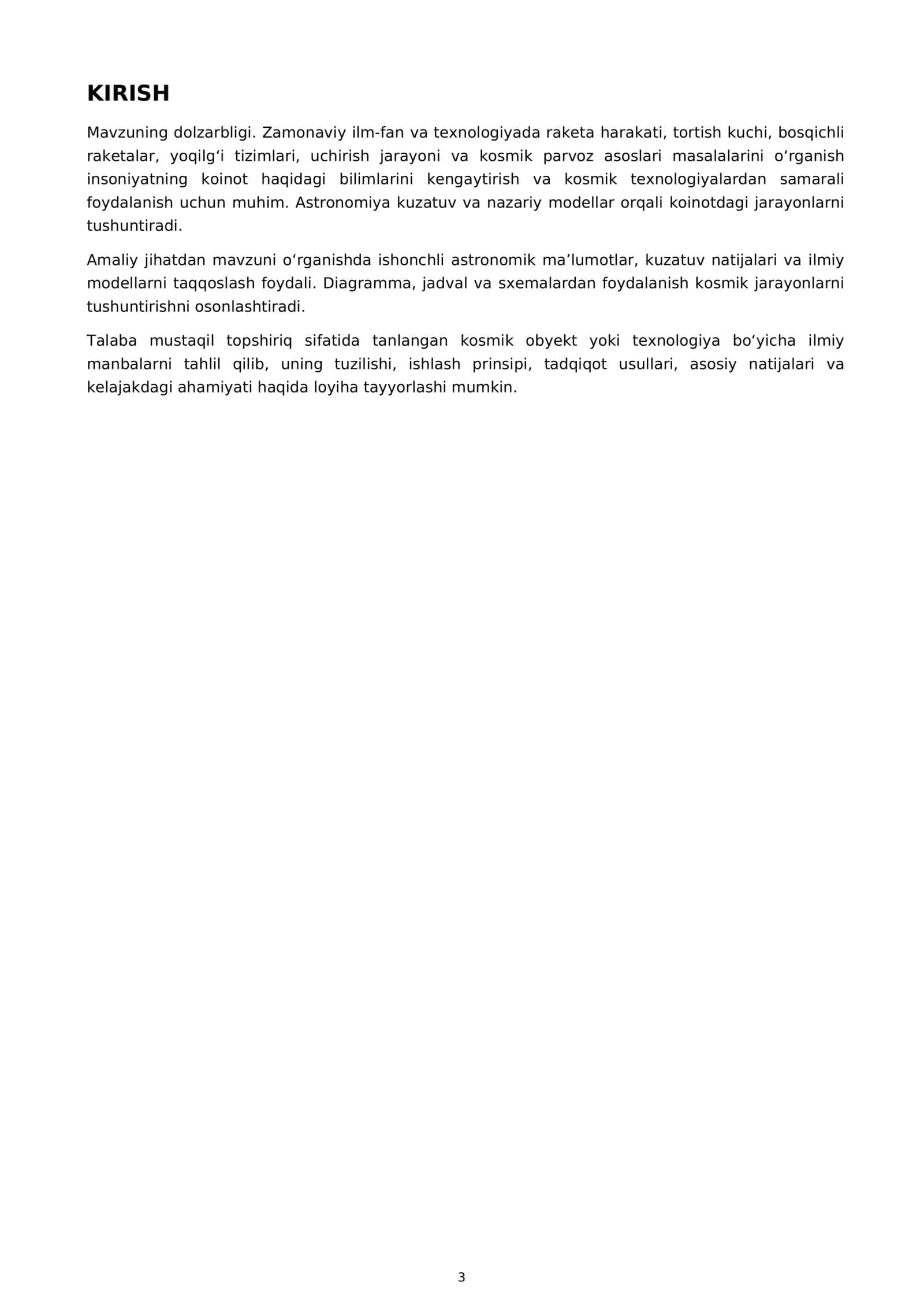 Raketa Texnologiyasi 3