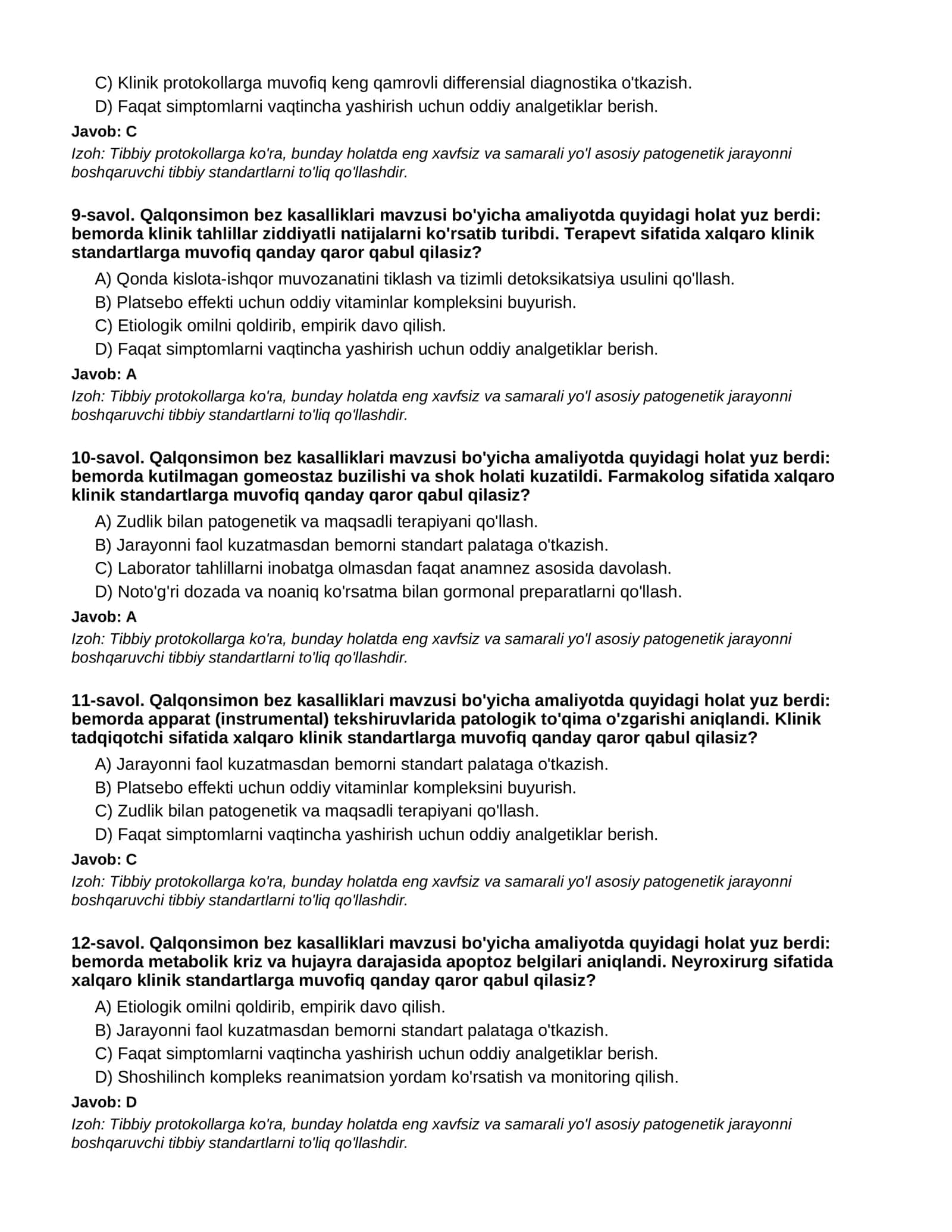 QALQONSIMON BEZ KASALLIKLARI - 3-QISM 3