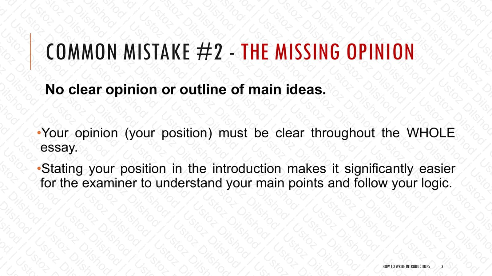 Task 2. INTRODUCTIONS 3
