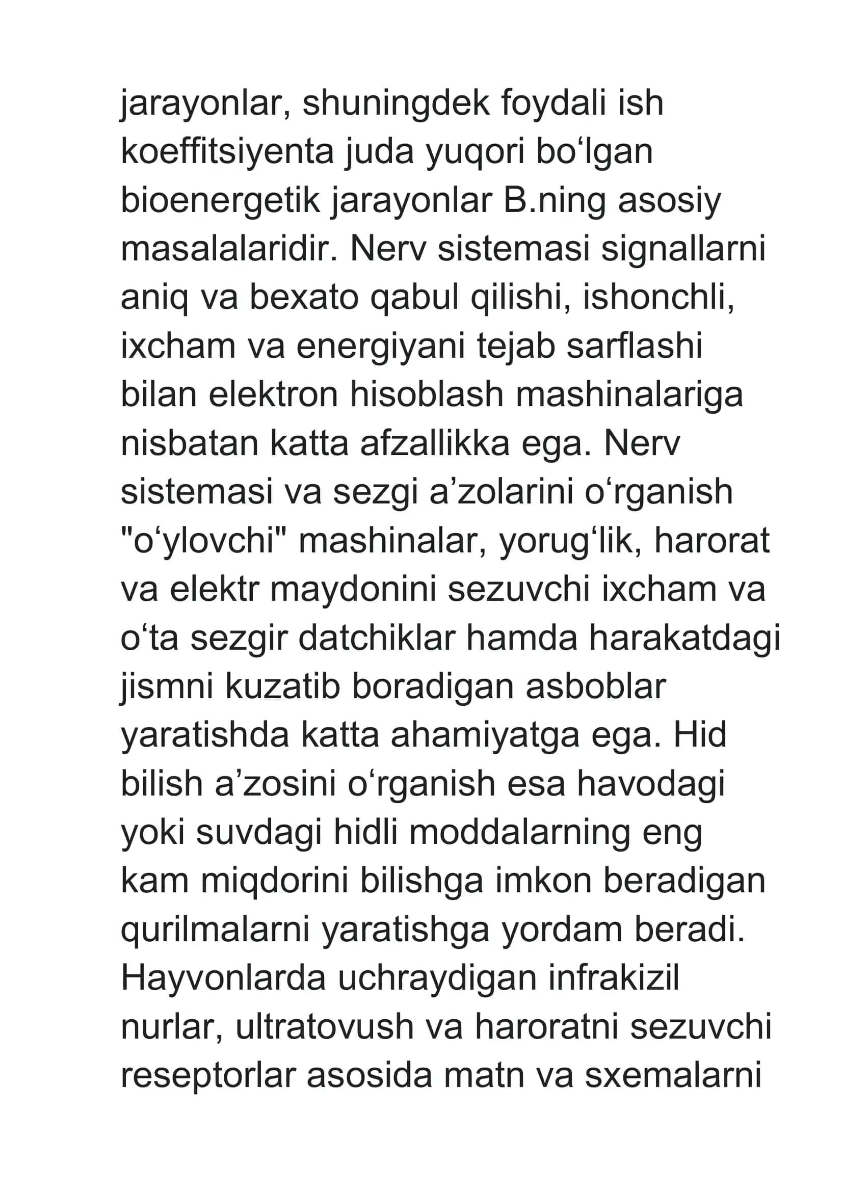 Bionika asoslari. Tibbiyotda bionika 3