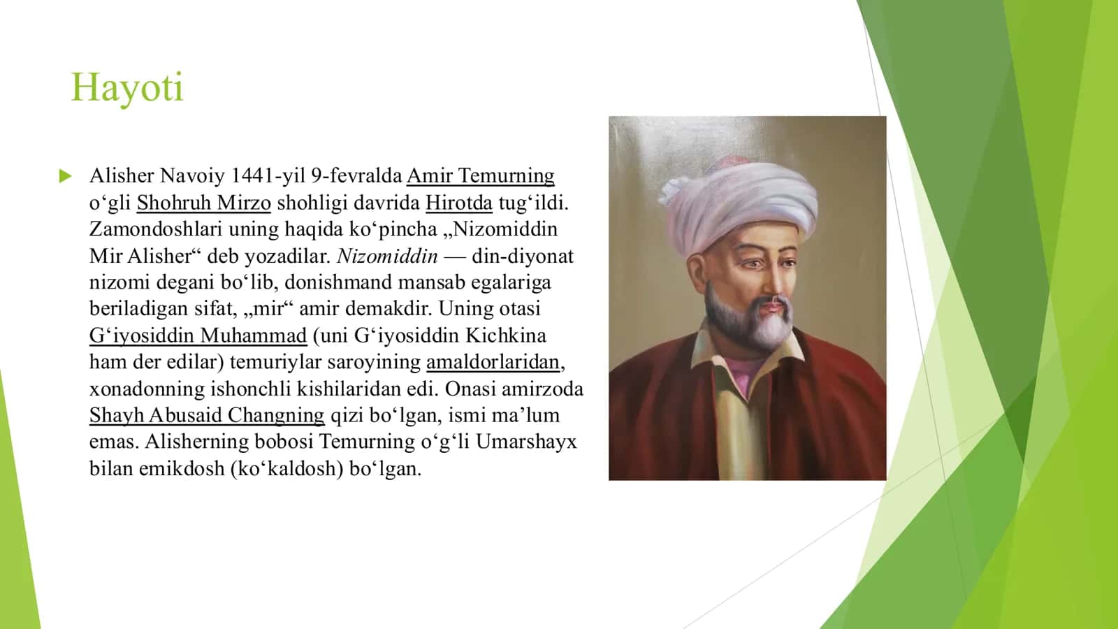Alisher Navoiy hayoti va ijodi 3