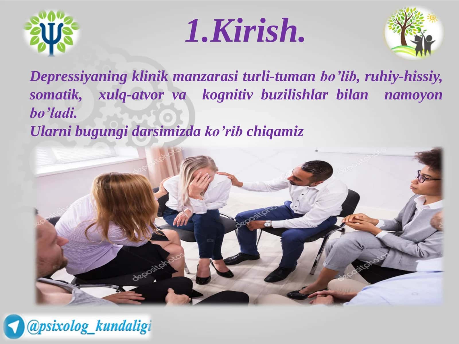 Depressiya diagnozini qo’yish 3
