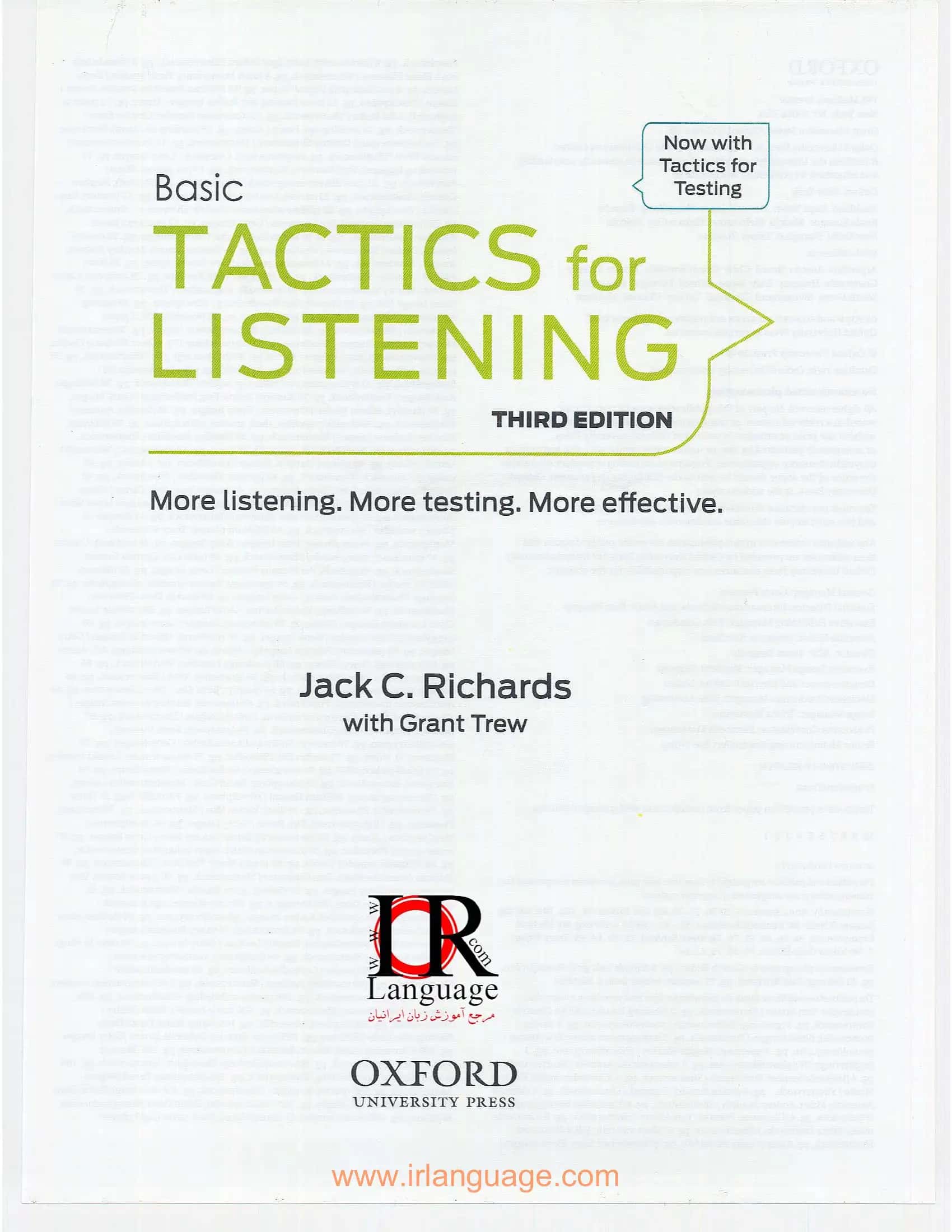Tactics for listening third edition 3