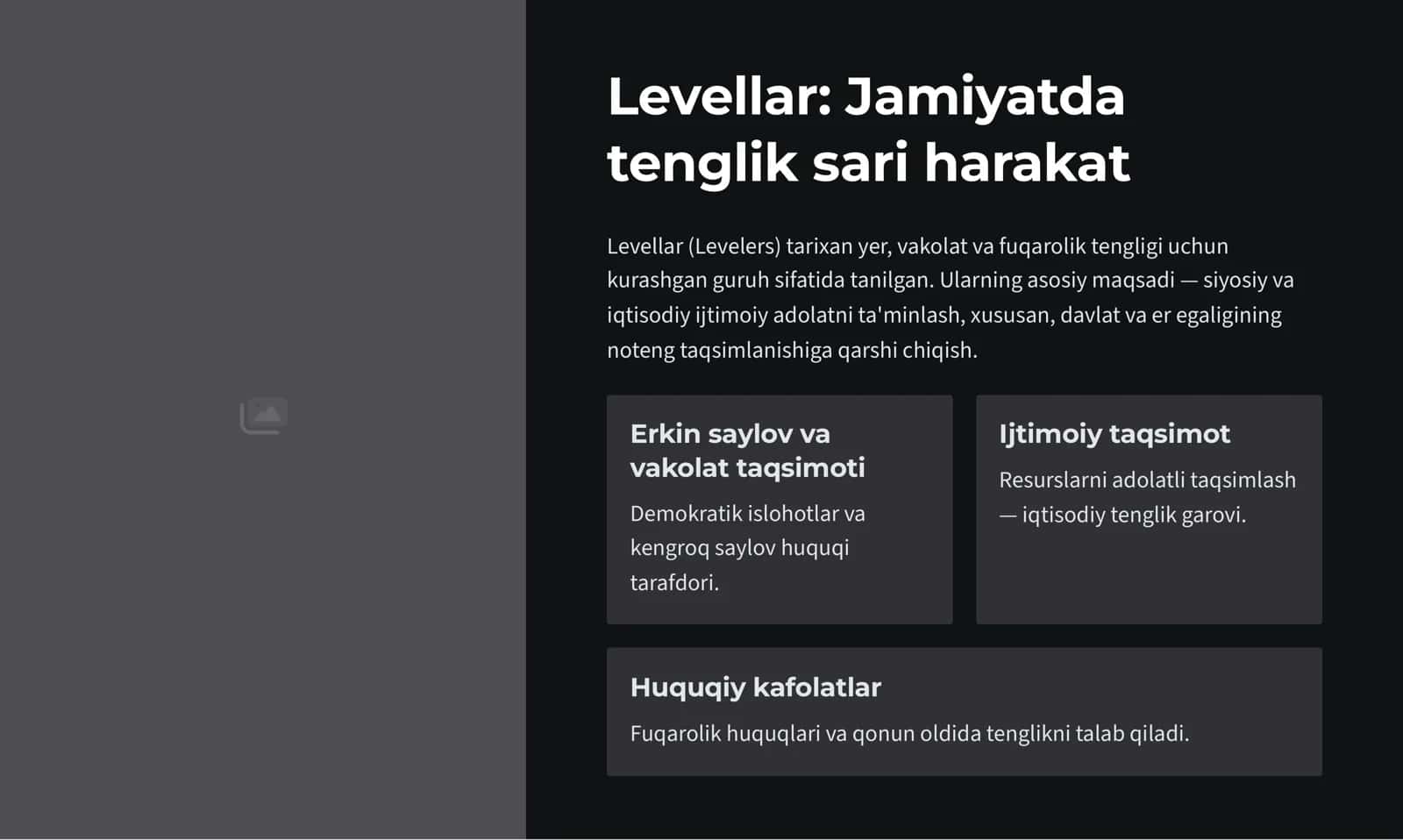 Independentlar, Levellar va Diggerlar 3