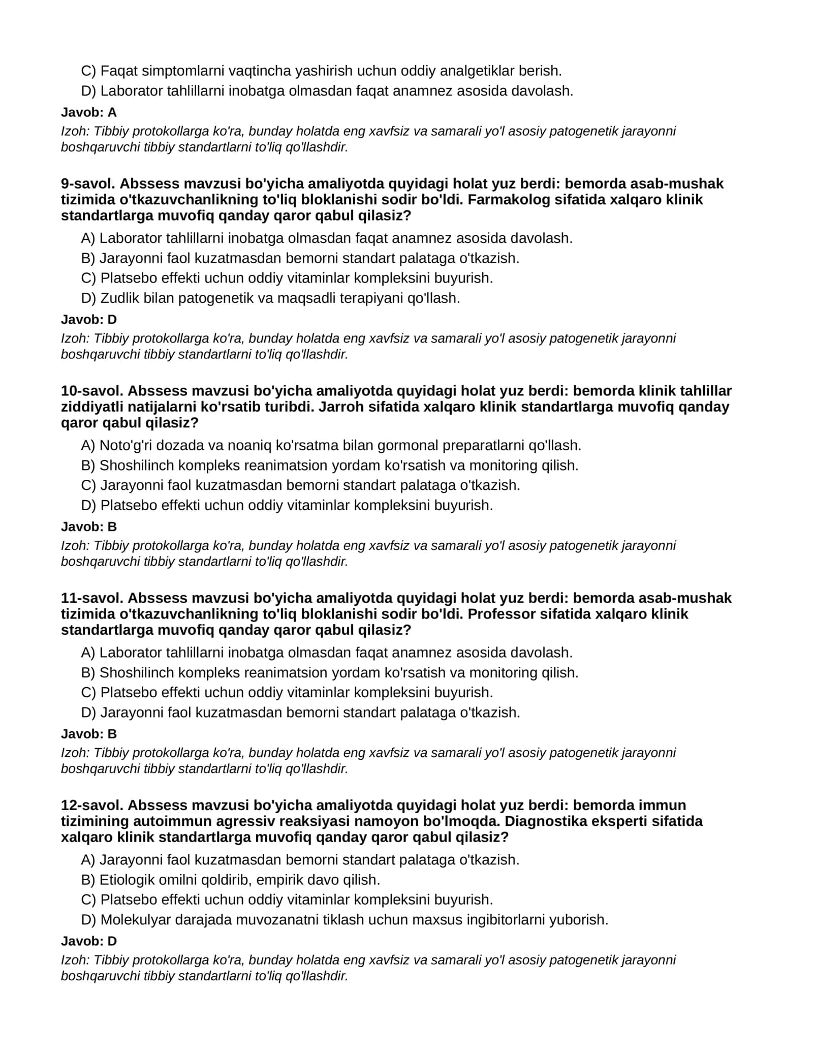 ABSSESS - 1-QISM 3