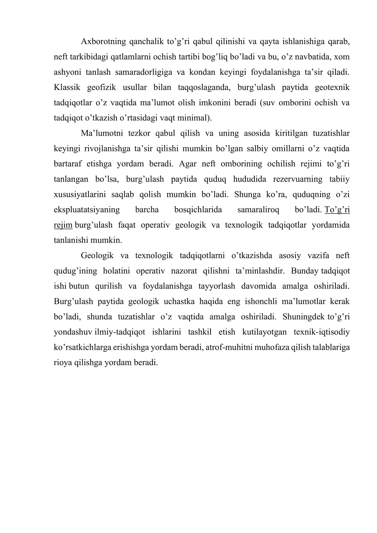 Gazli va giokimyoviy karotoj 3