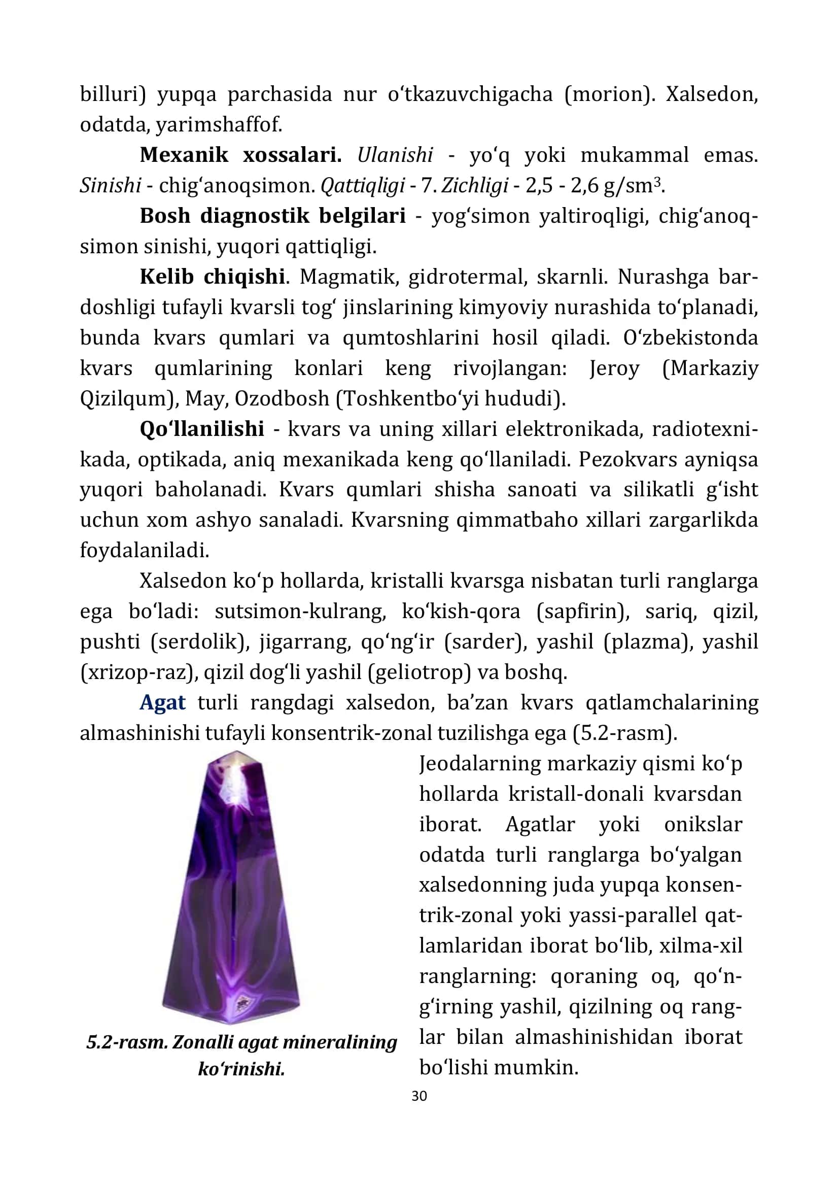 Oksidlar va gidrooksidlar, galoid, sulfat minerallarini o‘rganish 3