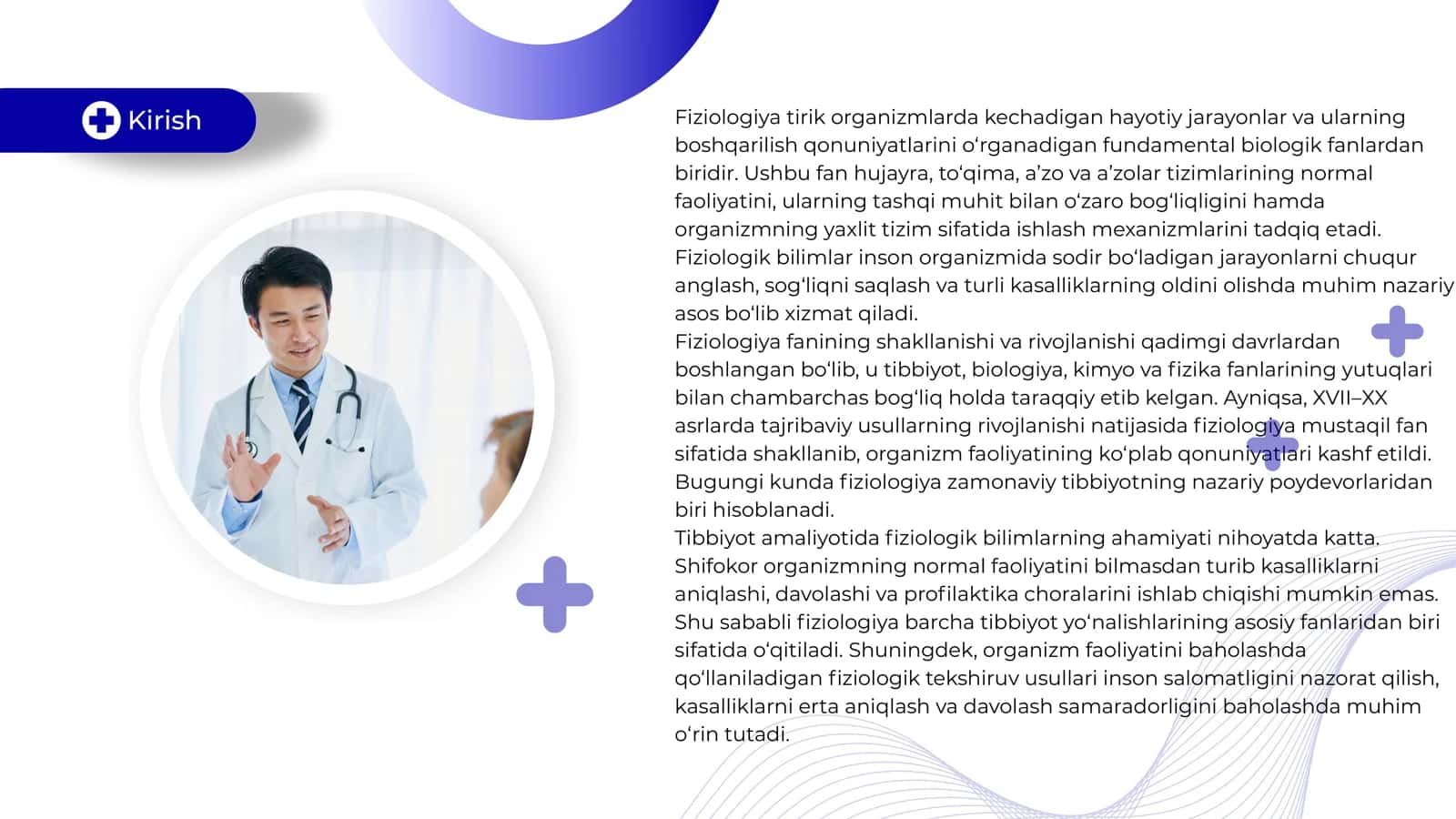 Fiziologiya fanining predmeti, maqsadi va vazifalari 3