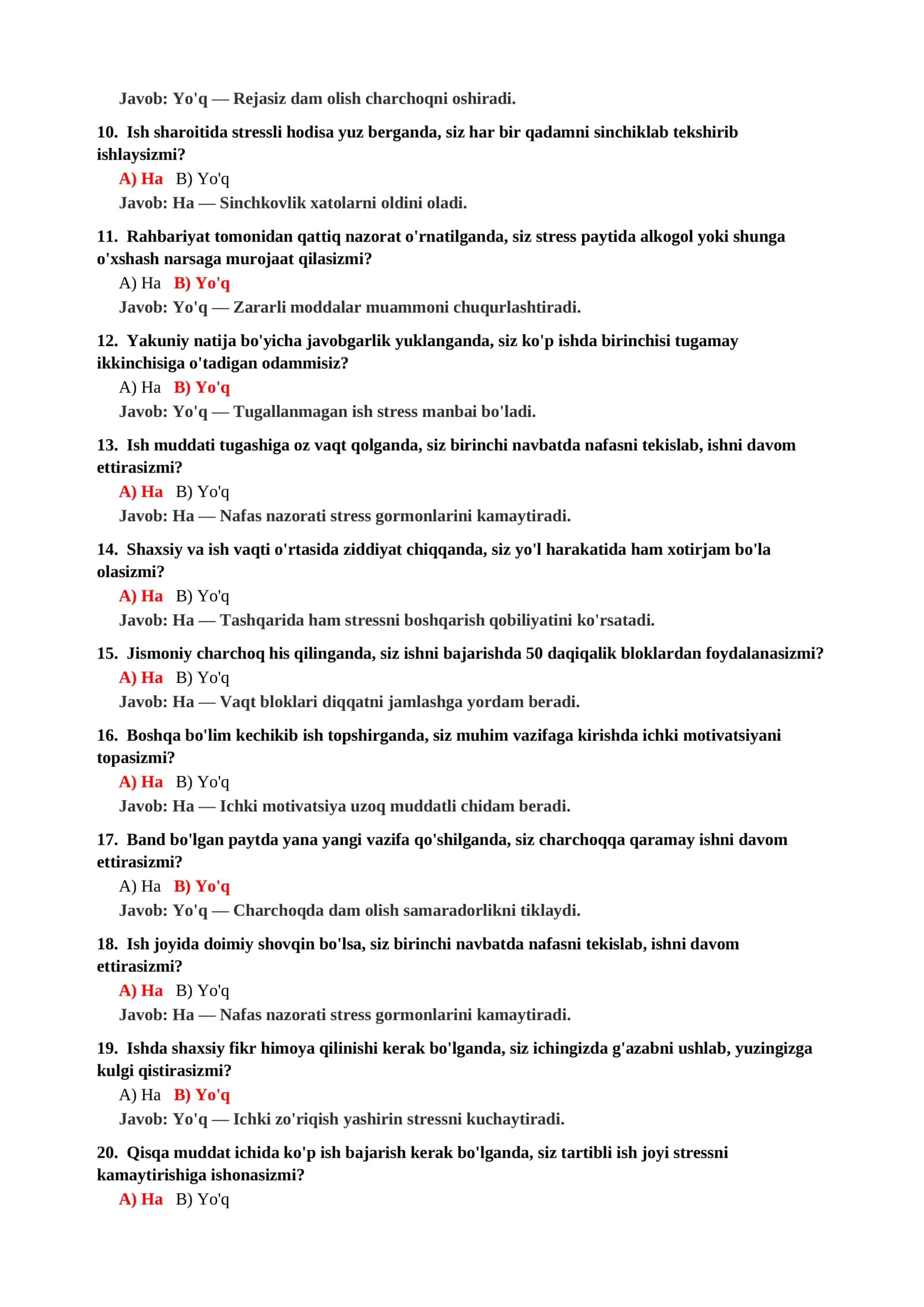 UMUMIY PSIXOLOGIYA TEST SAVOLLARI VA JAVOBLARI 3