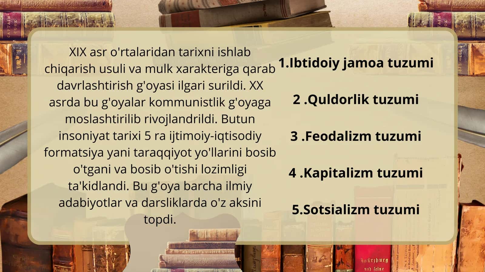 O'zbekiston davlatchiligi tarixini davrlashtirish 3