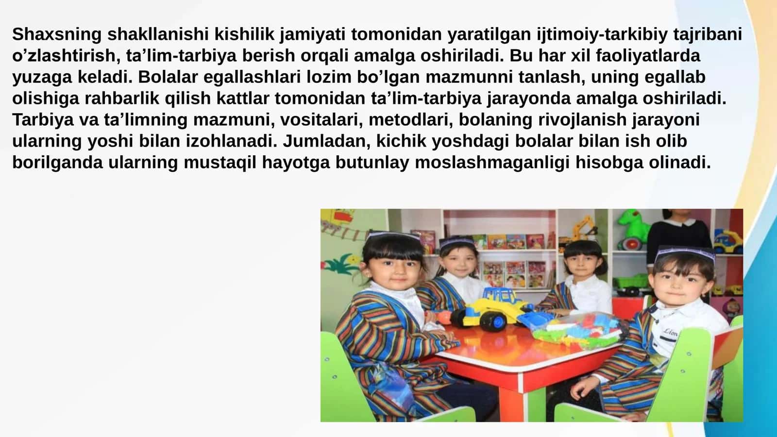 Maktabgacha yoshdagi bola shaxsining rivojlanishi 3