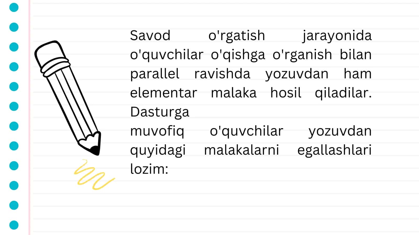 Savod o'rgatish 3