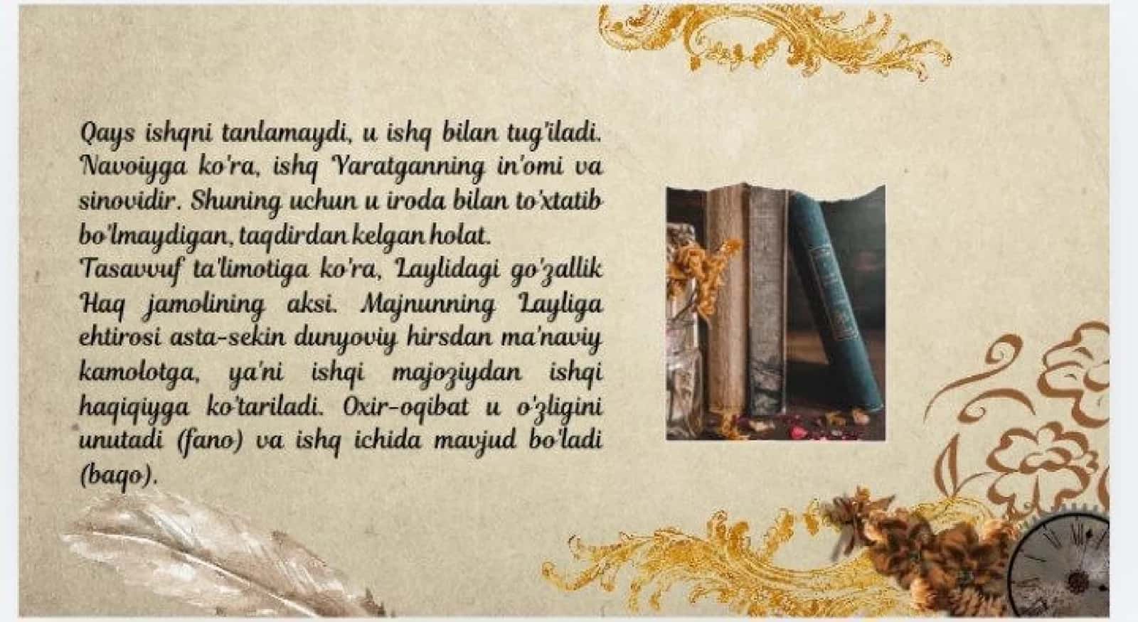 Layli va Majnun dostonida ishq talqini 3