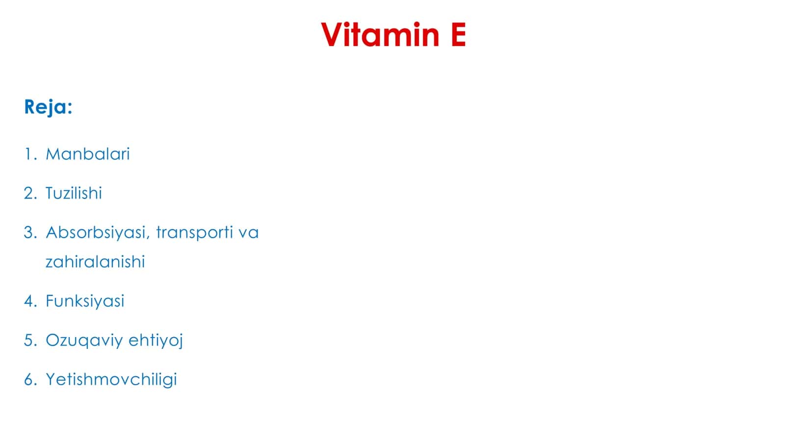 Vitamin E va Vitamin K 3