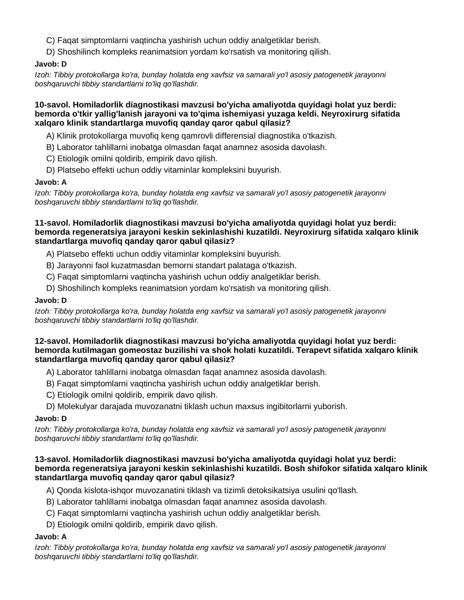 HOMILADORLIK DIAGNOSTIKASI - 2-QISM 3