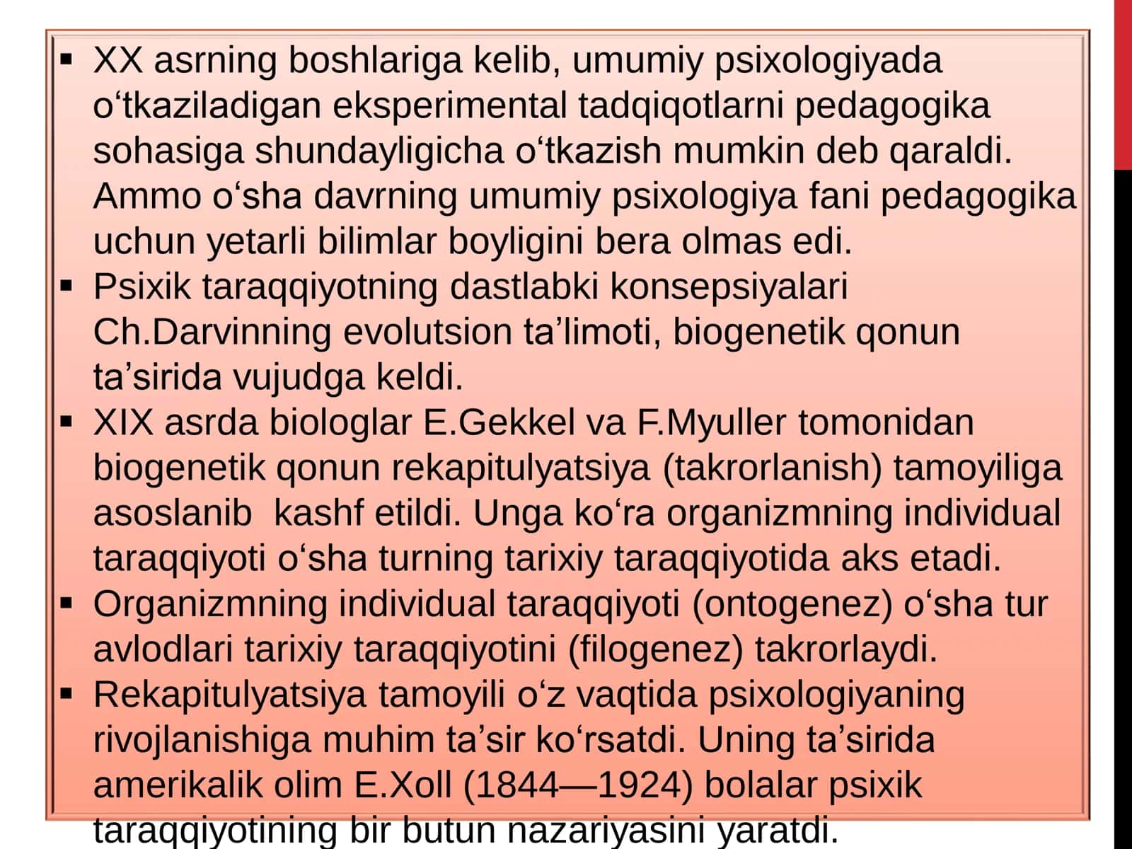 Yosh va pedagogik psixologiya tadkikot soxasi 3