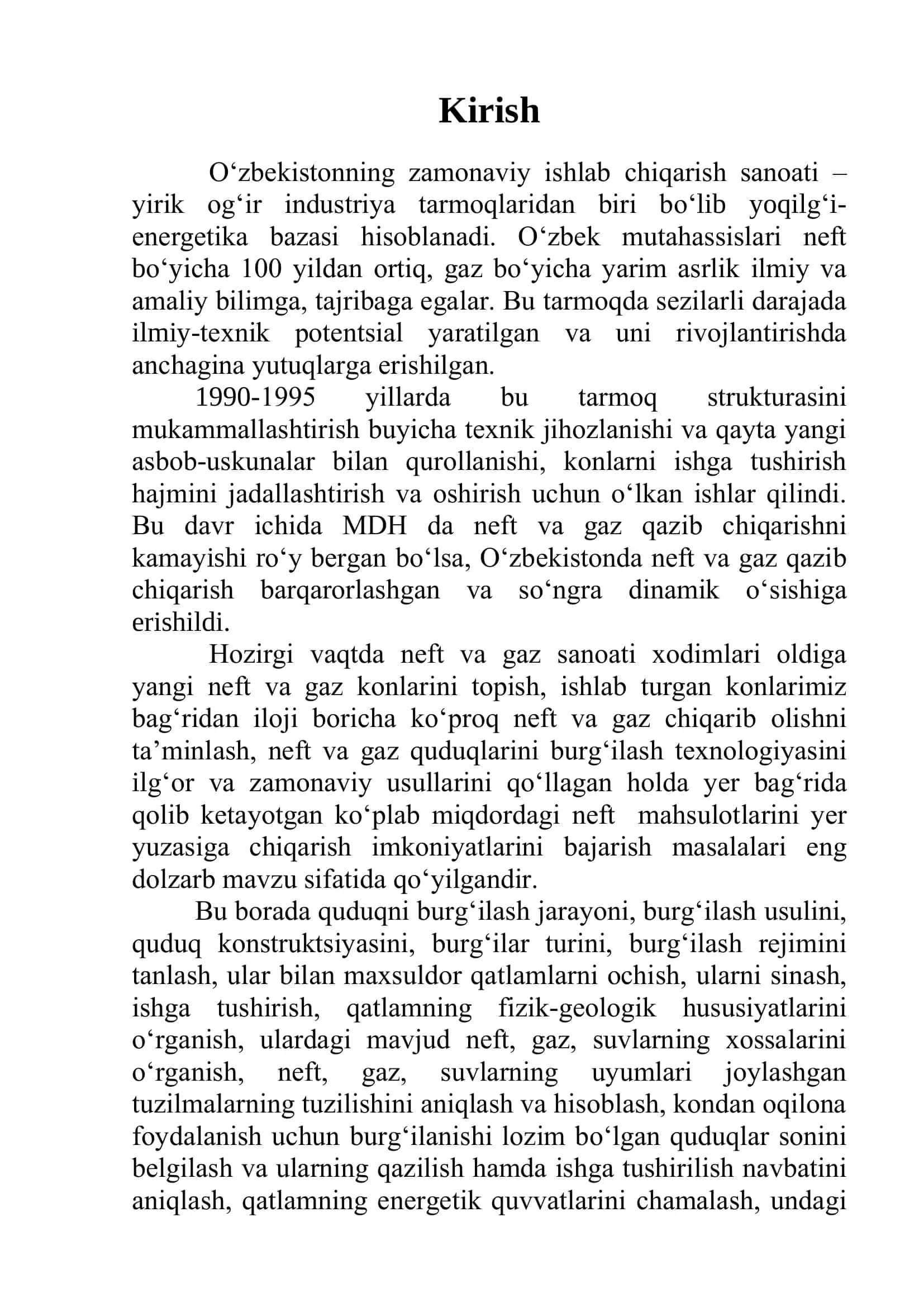 Nеft vа gаz quduqlаri va nеft vа gаz quduqlаrini burg‘ilаsh tеxnоlоgiyasi 3