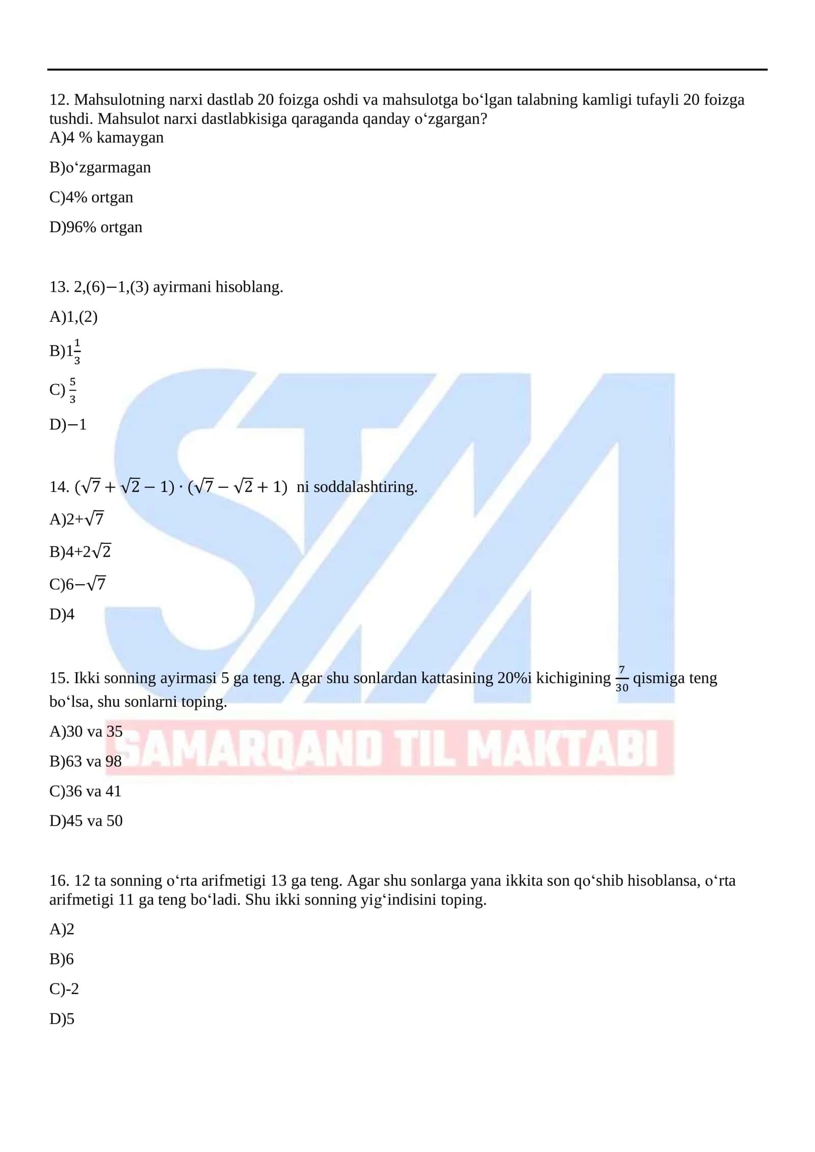MILLIY SERTIFIKAT MOCK 3