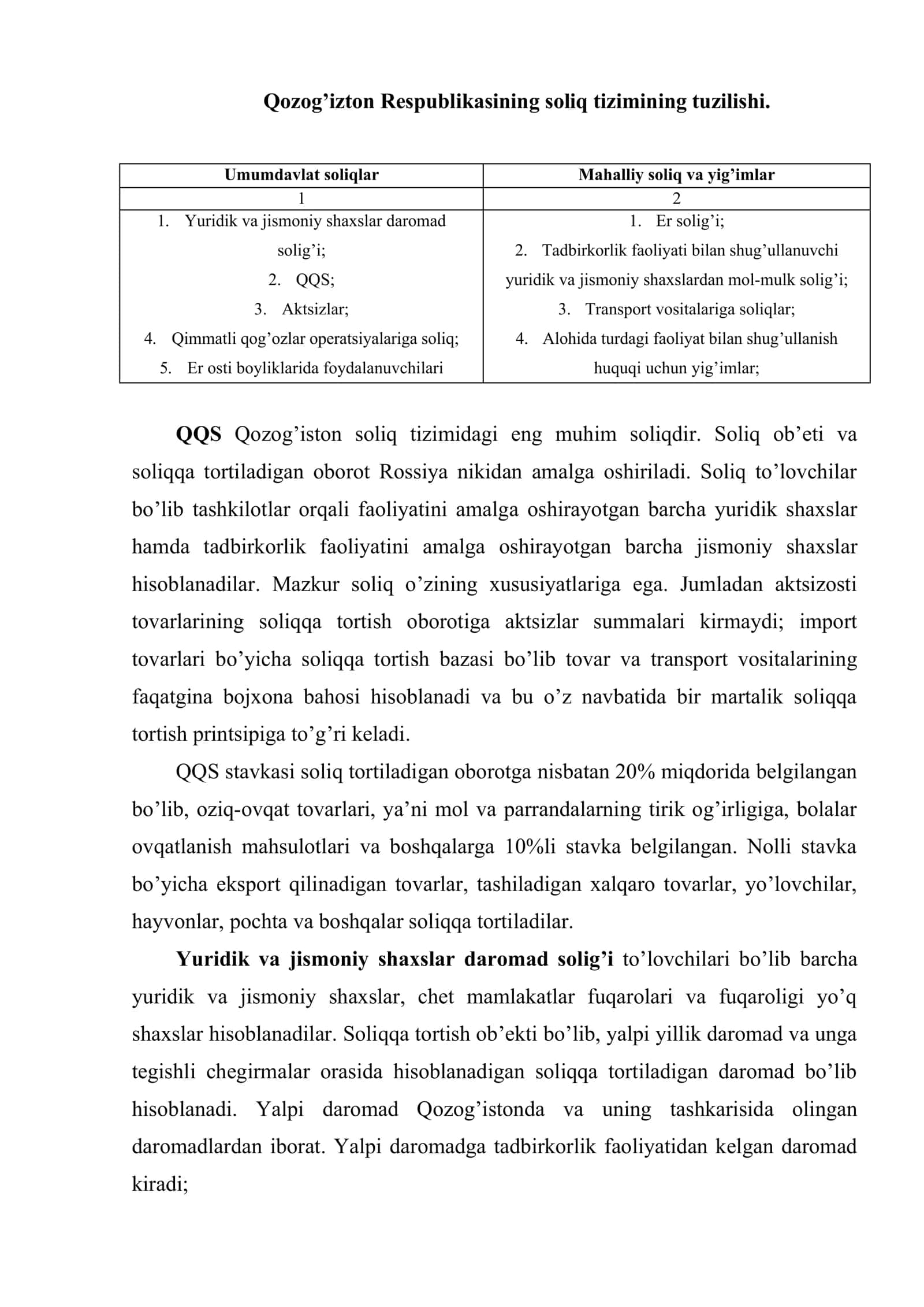 Markaziy Osiyo davlatlarida soliq tizimini tuzilishi 3