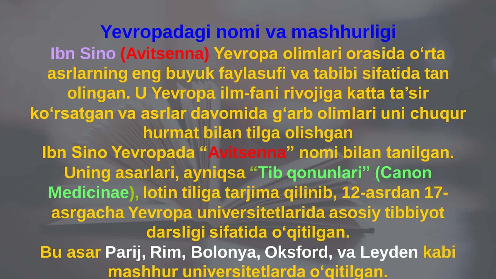 Abu Ali ibn Sino (Avicenna) - buyuk alloma va tabib 3