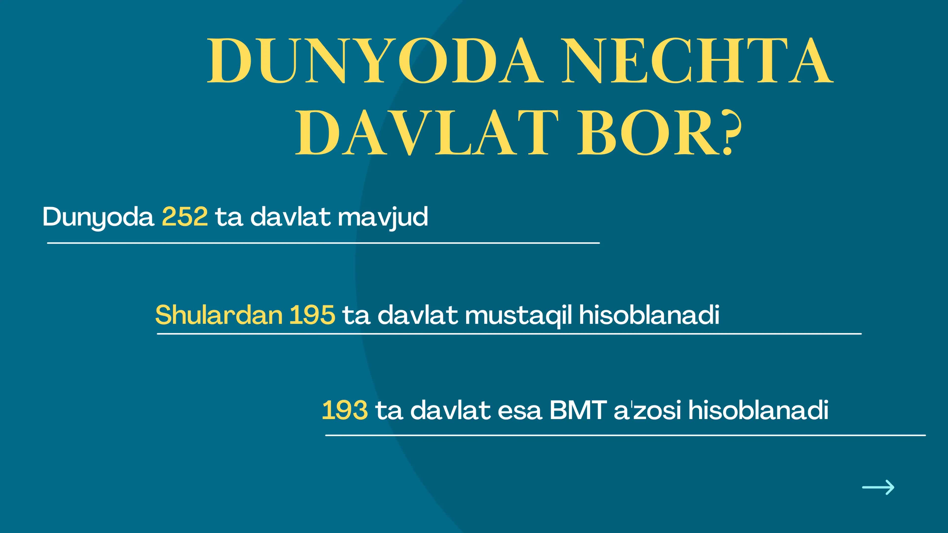DAVLATLAR VA ULARNING BAYROQLARI 3