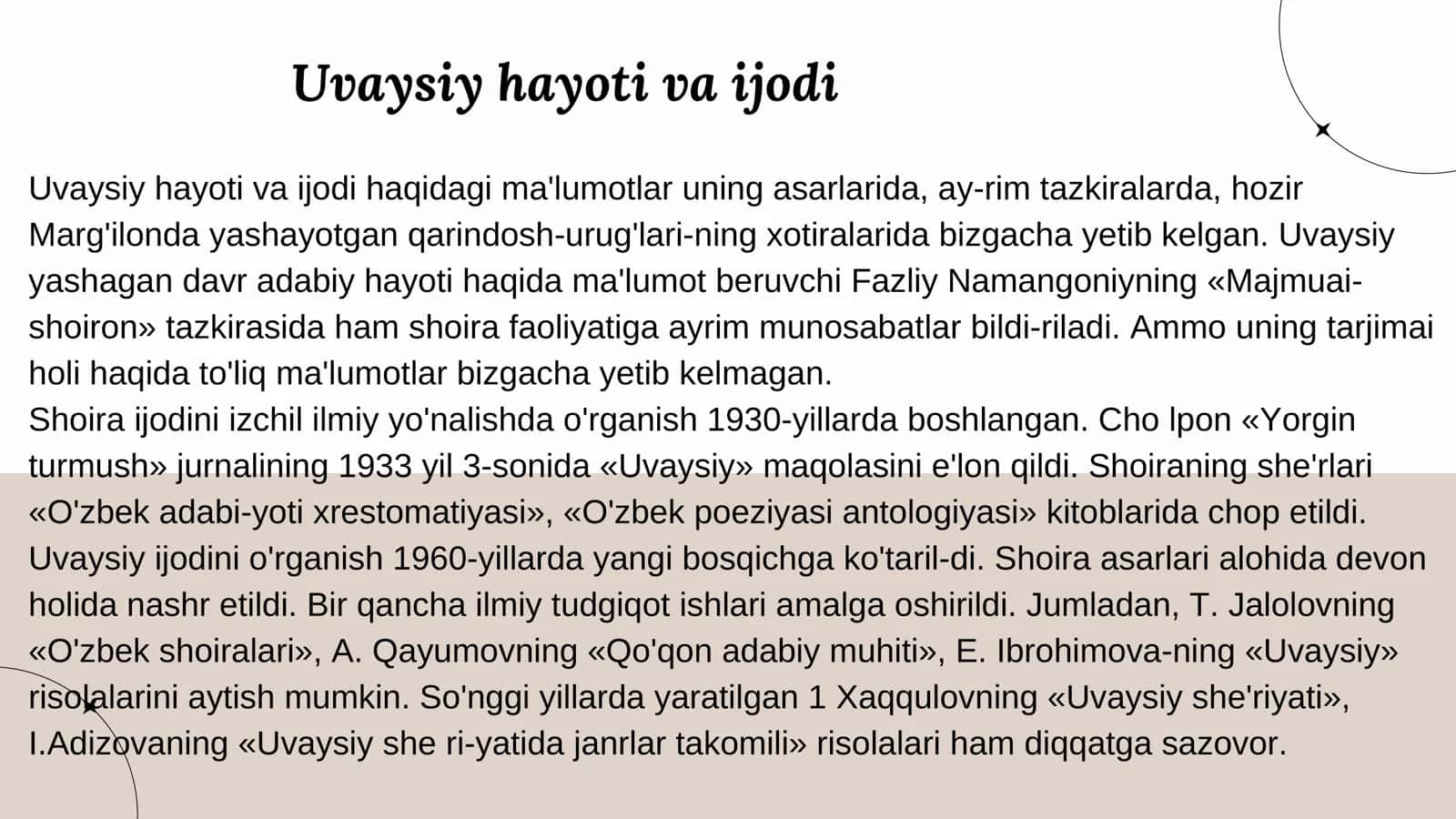 Jahon otin Uvaysiy 3