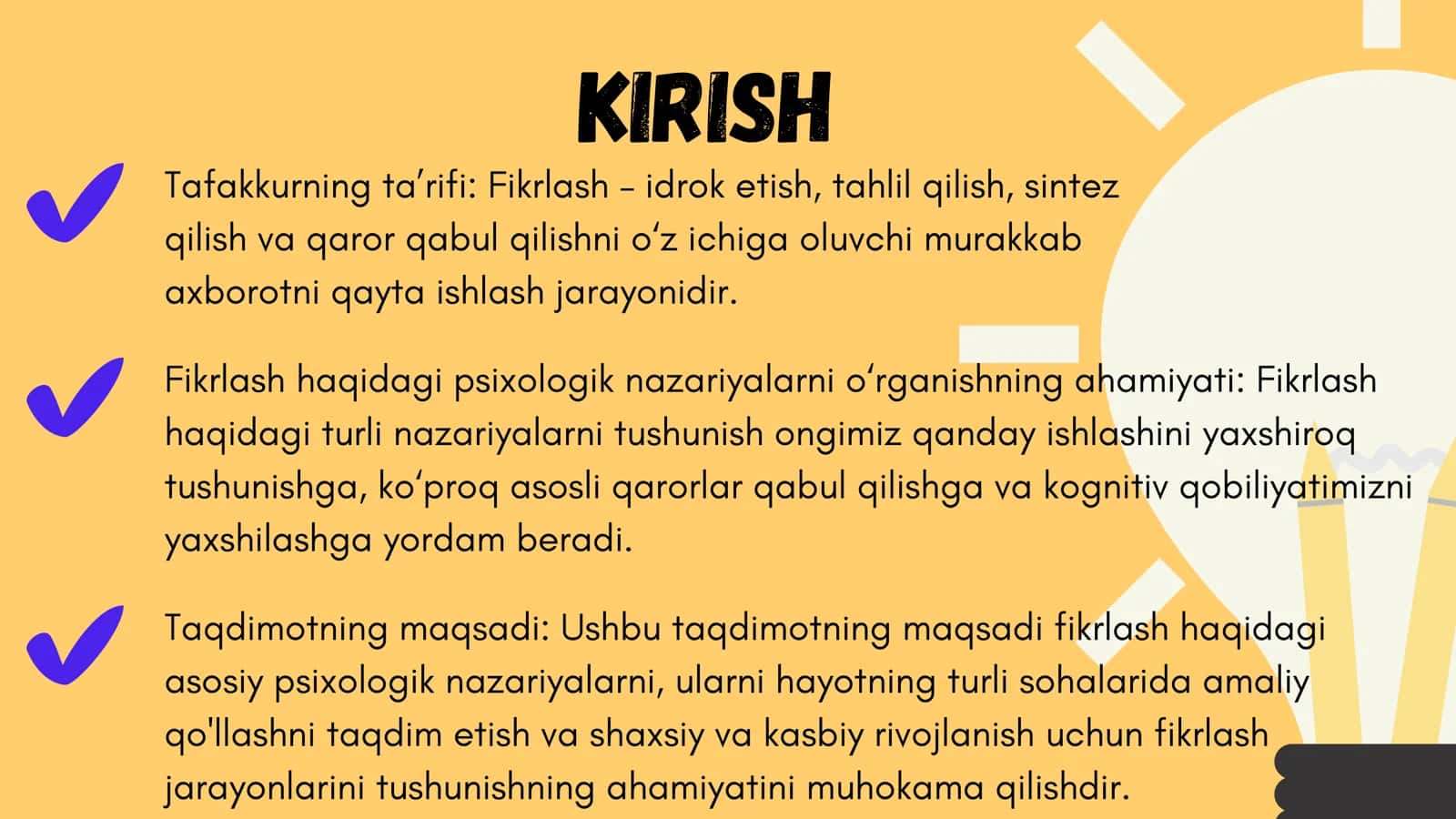 Tafakkur bo‘yicha psixologik nazariyalar 3