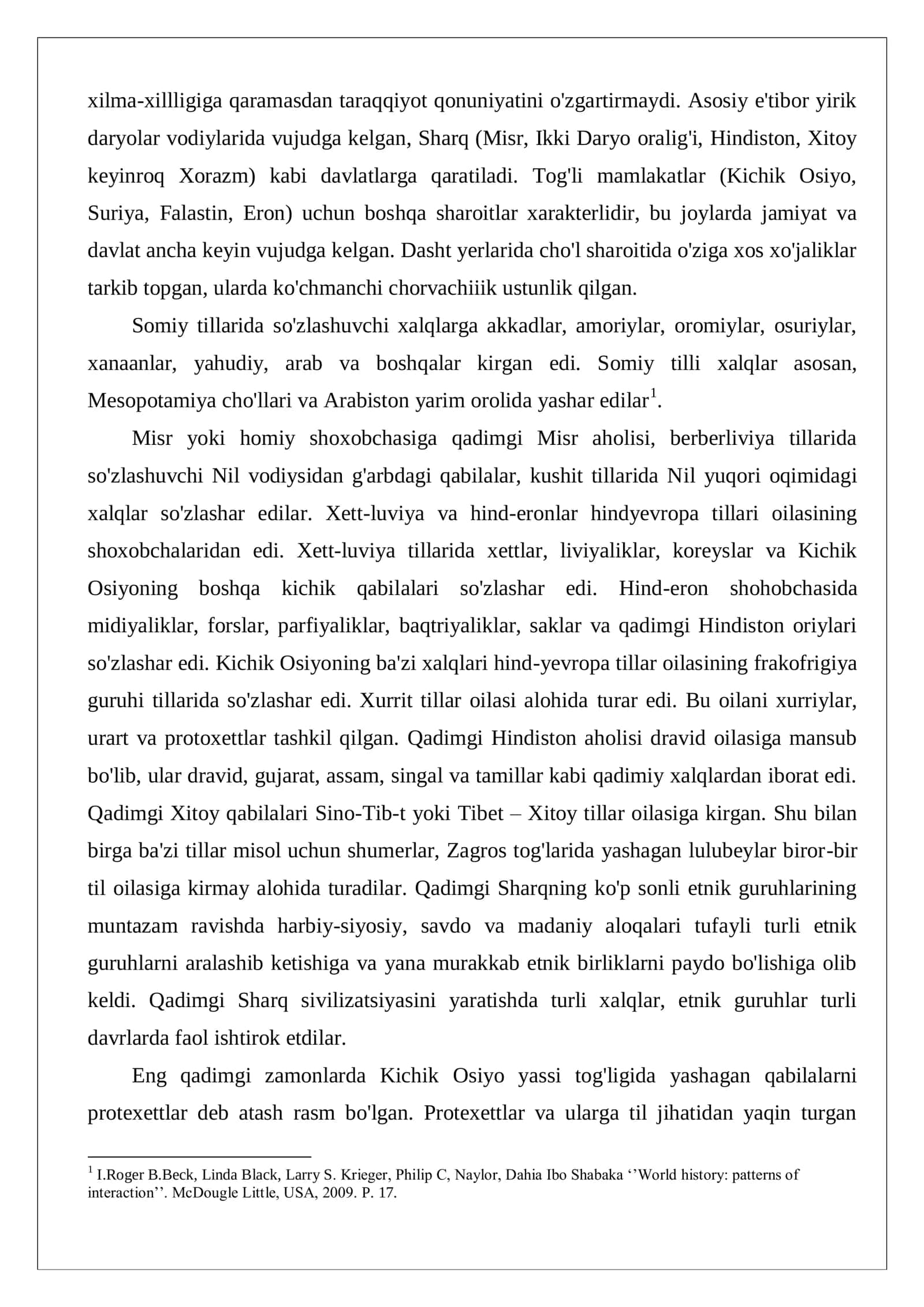 O‘zbekiston Respublikasida Sharq tarixi va tarixshunosligi muammolarini o‘rganish 3