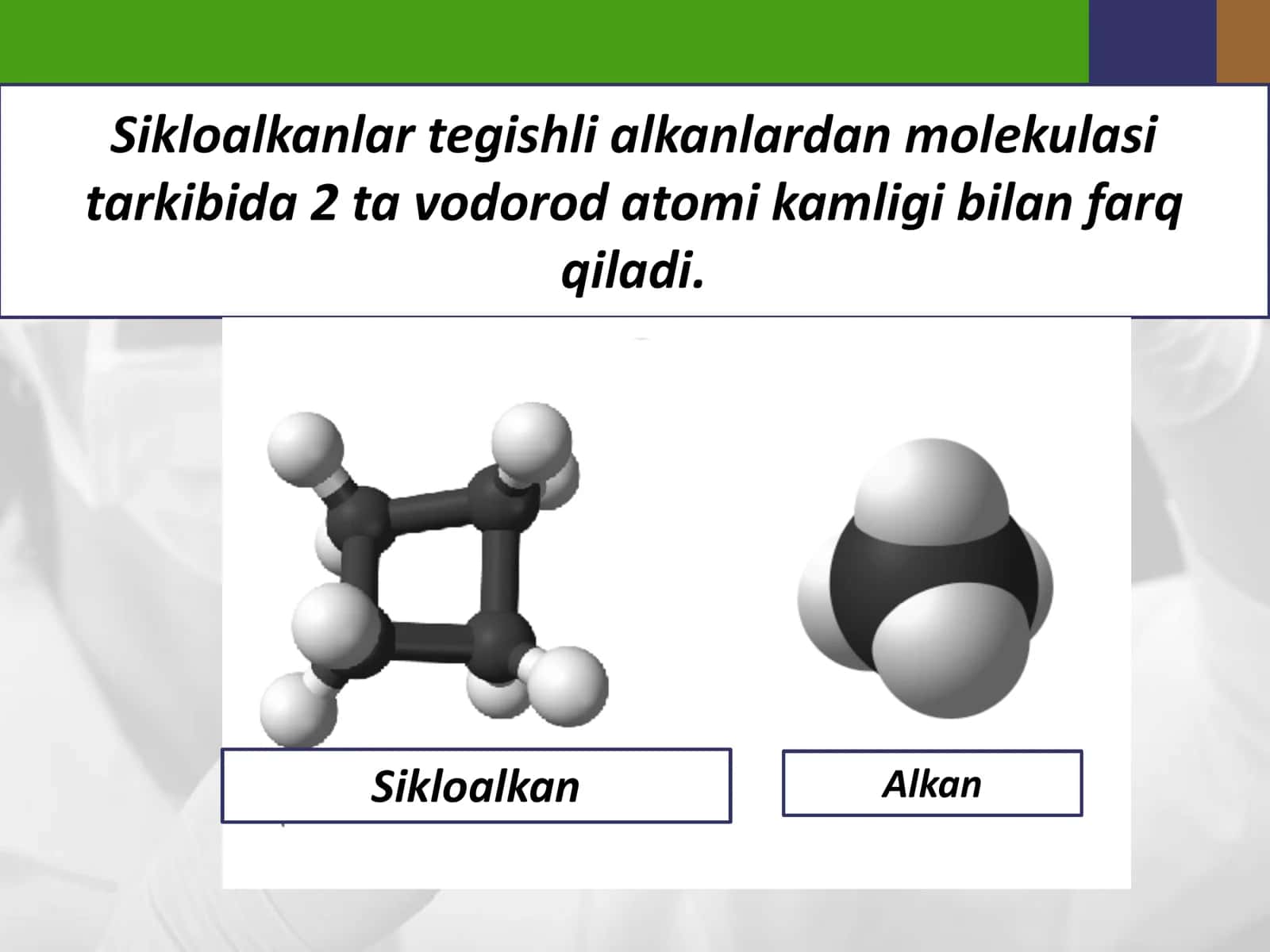 📘 💰 10-SINF KIMYO: SIKLOALKANLAR (Nomenklaturasi • Izomeriyasi • Olinishi) 3