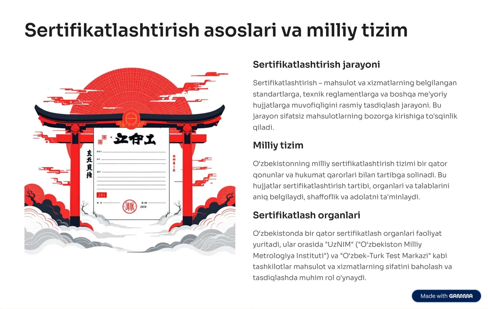 Standartlashtirish va sertifikatlashtirish 3