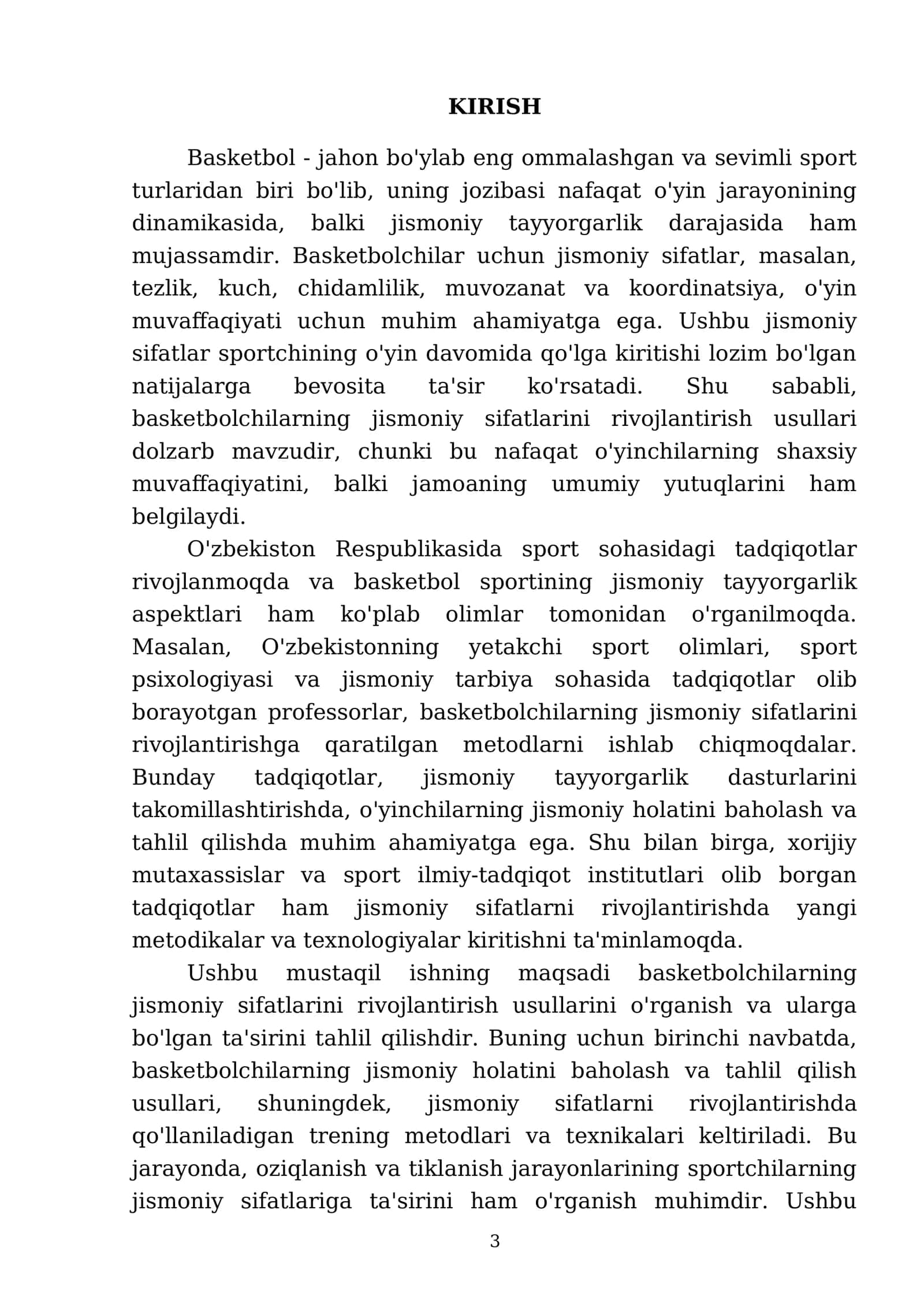 Basketbolchilarning jismoniy sifatlarini rivojlantirish usullari 3