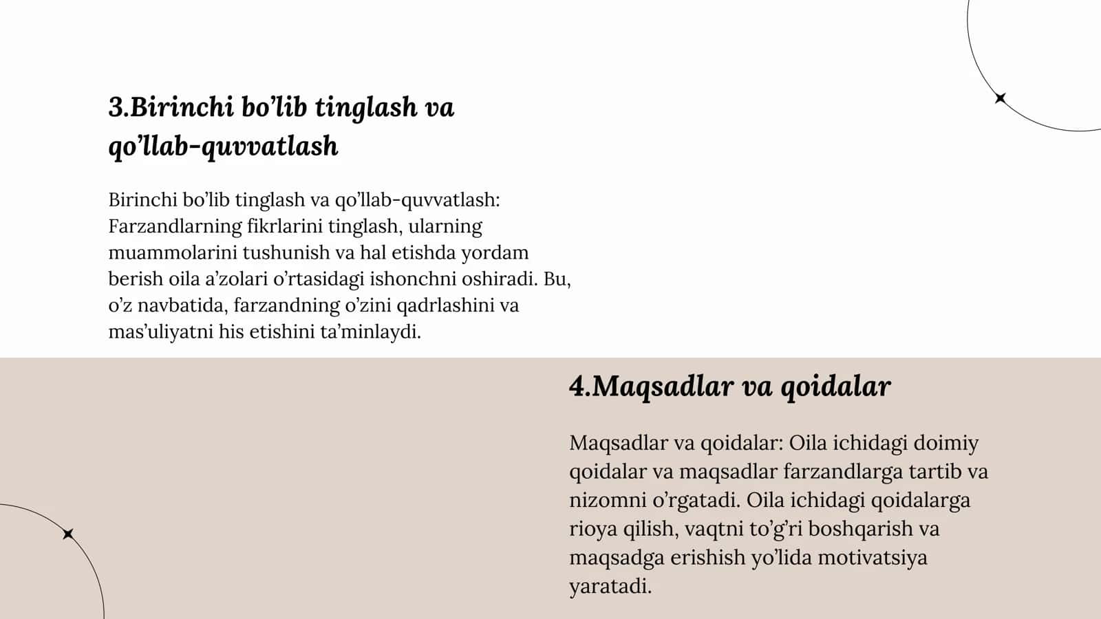 Oilada tarbiya asoslari 3