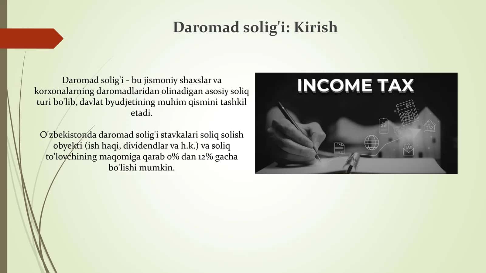Daromad soligʻi 3