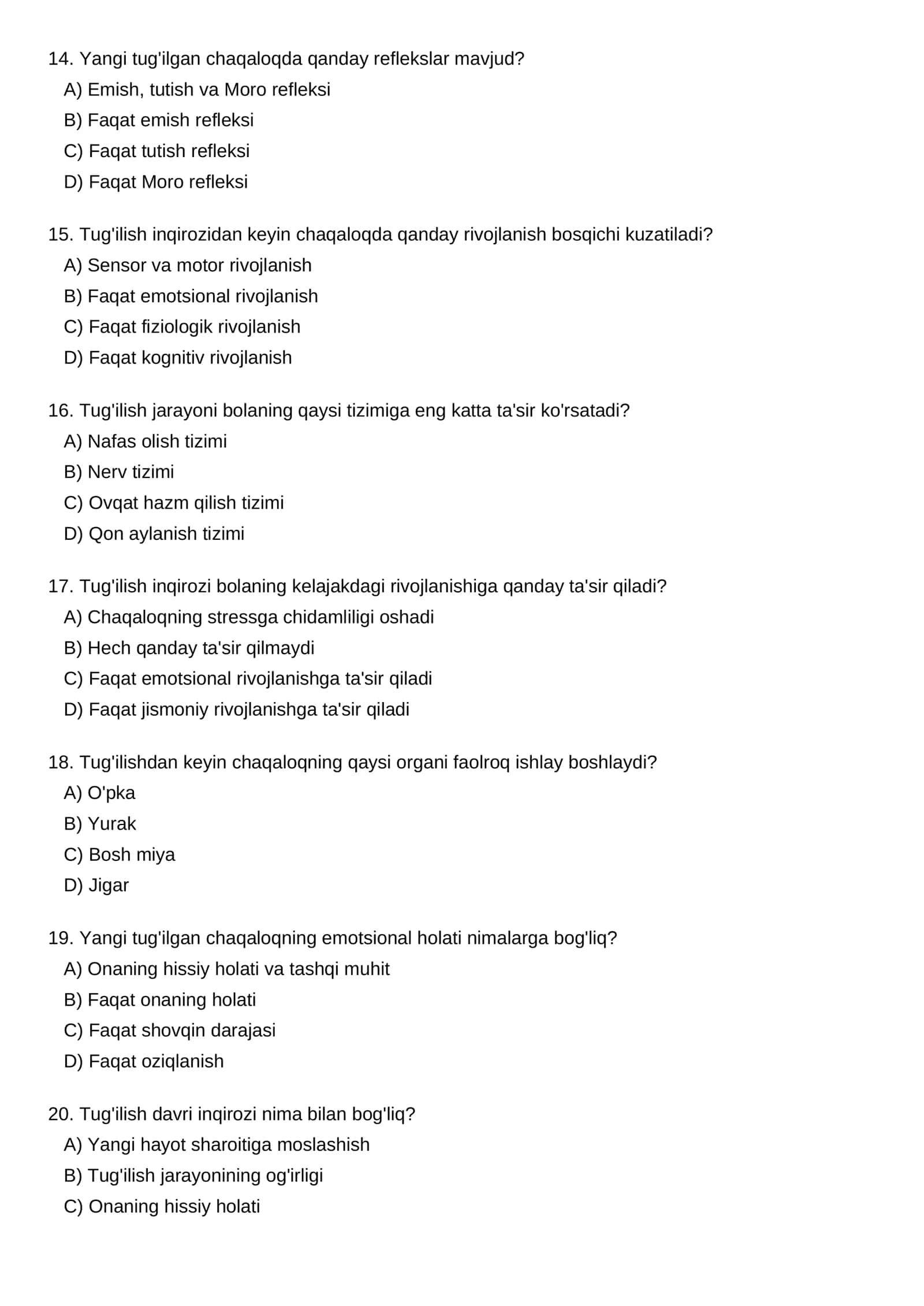 Tug'ilish davri inqirozi 3