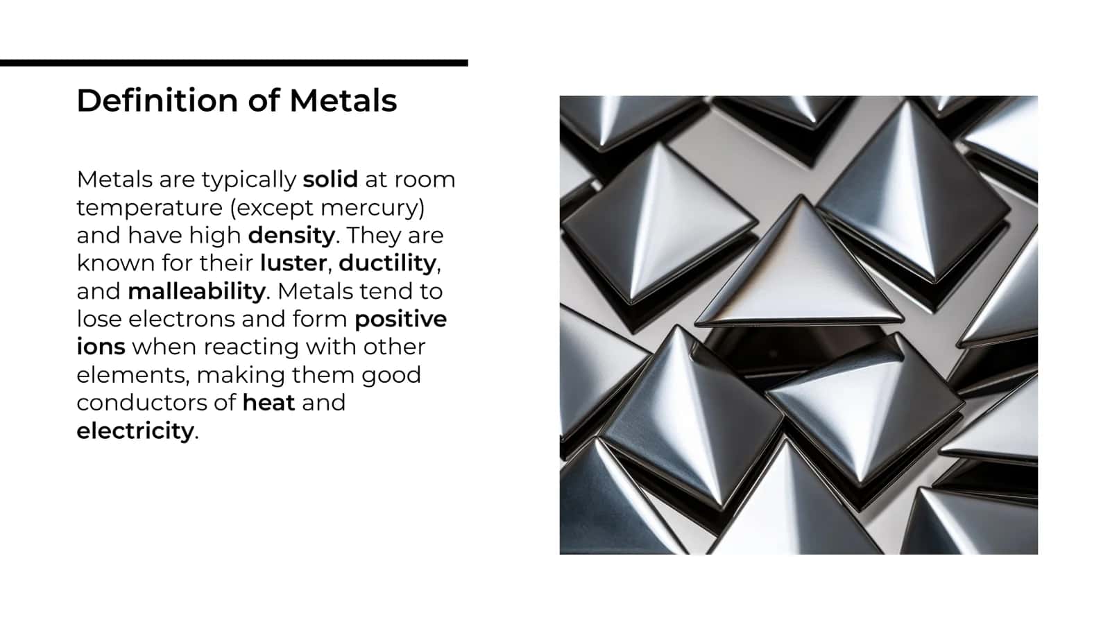 Metals and non metals their proper ties 3