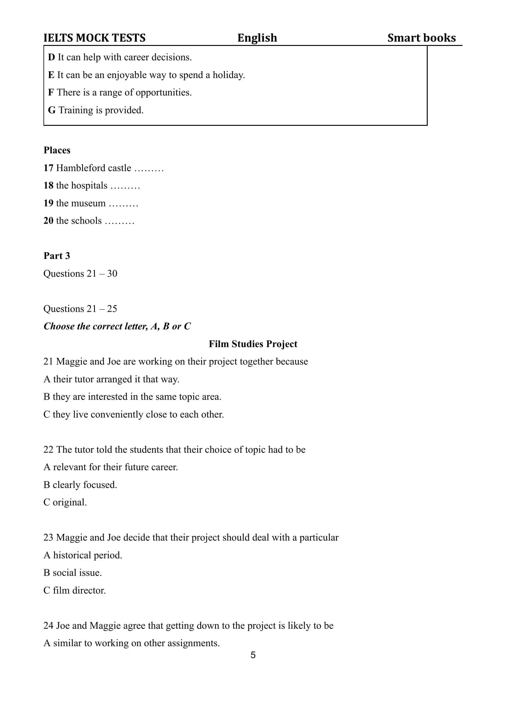IELTS MOCK TESTS 3