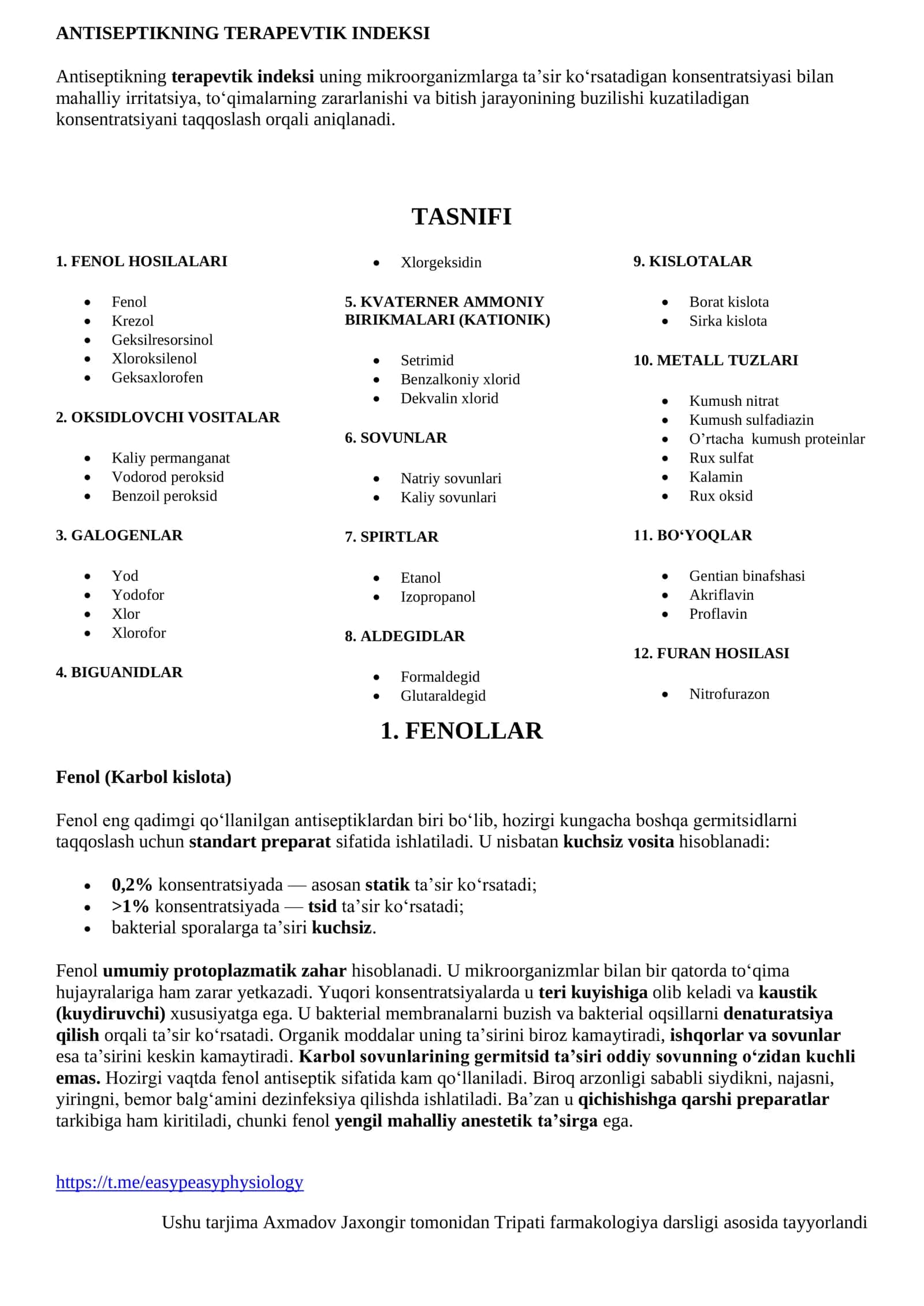 Tripati farmakologiya darsligi 3