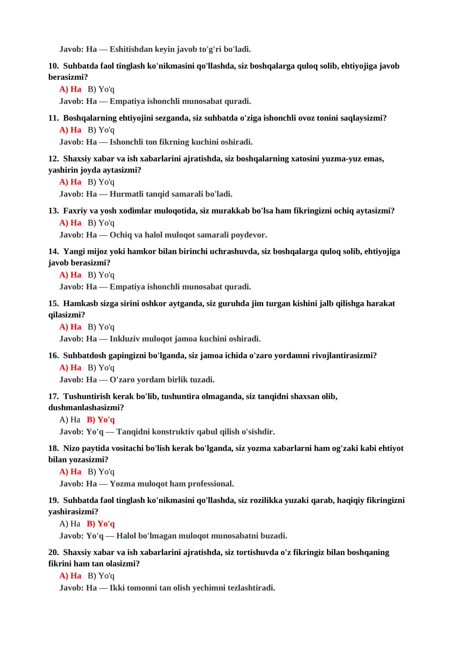 Psixologiya Fanidan Mavzulashtirilgan Testlar 3