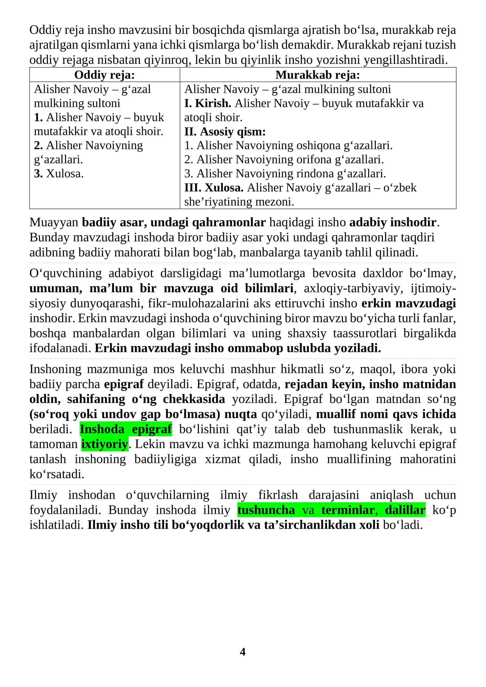 Grammatika va testlari 3