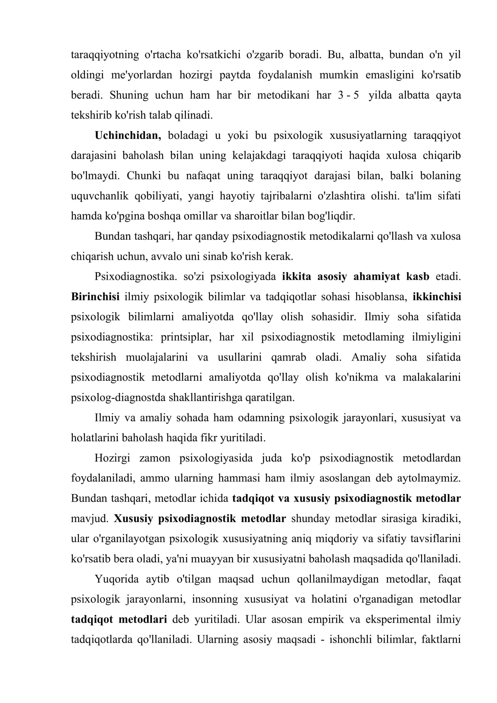Psixologning kasbiy o’zini-o’zi anglashning axloqiy jihatlari 3