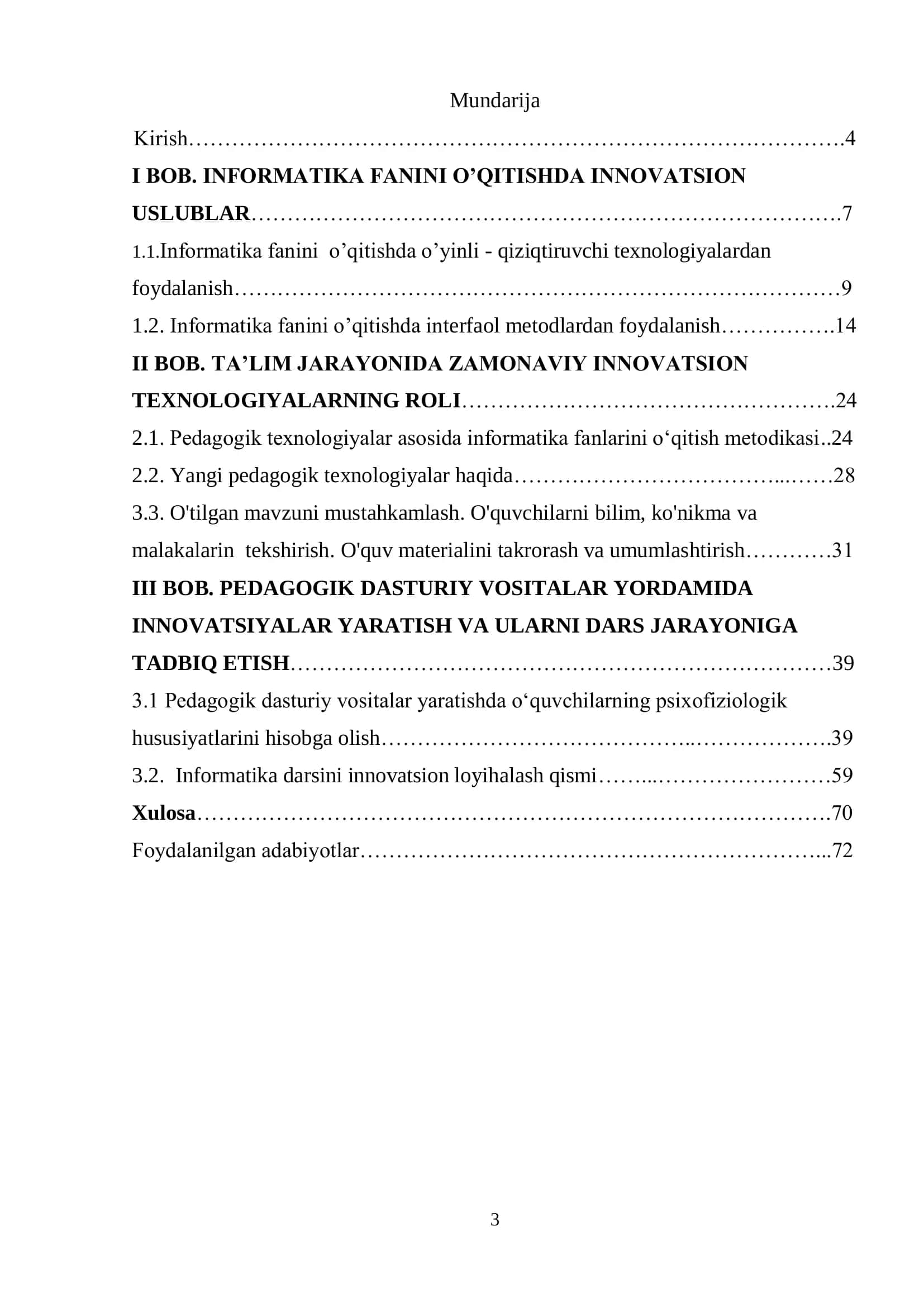 Informatika fanini o’qitishda innovatsion uslublarni ishlab 3