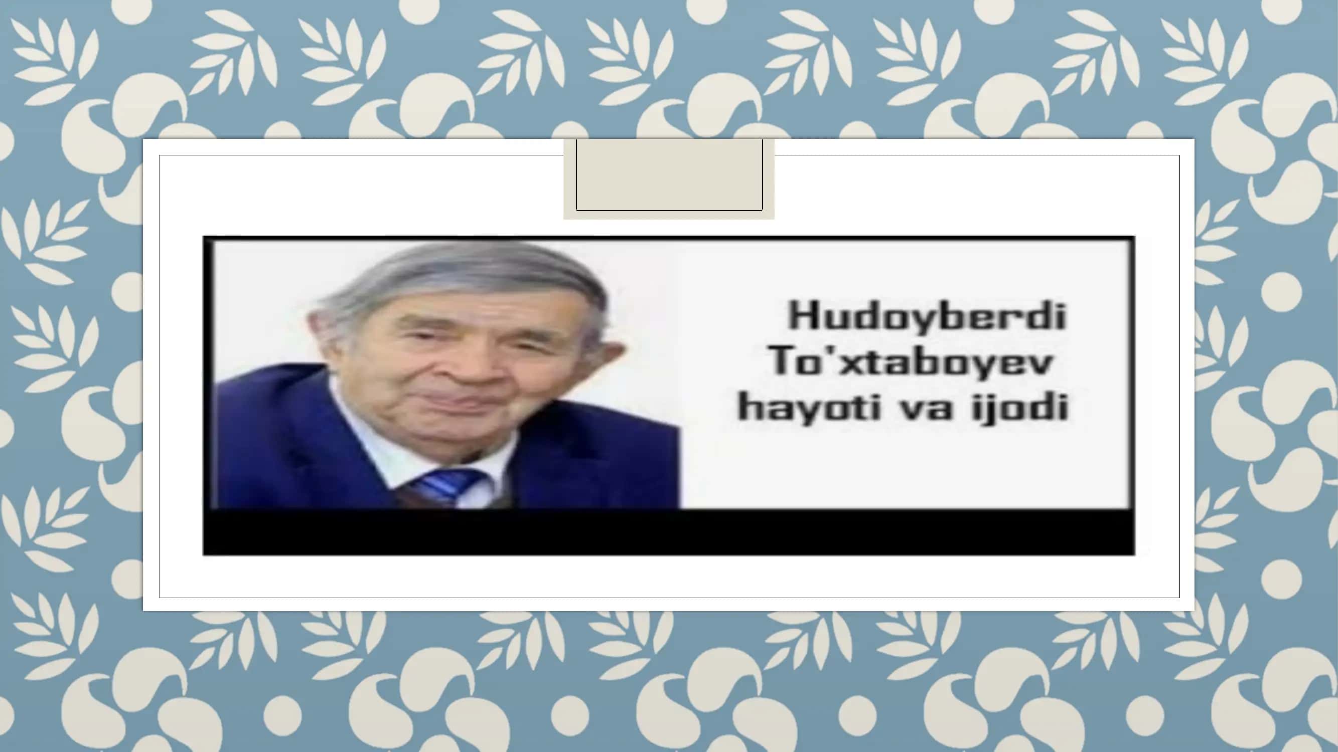 DILSHODANING ADABIYOT O’QITISH METODIKASI FANIDAN TAYYORLAGAN TAQDIMOTI 3